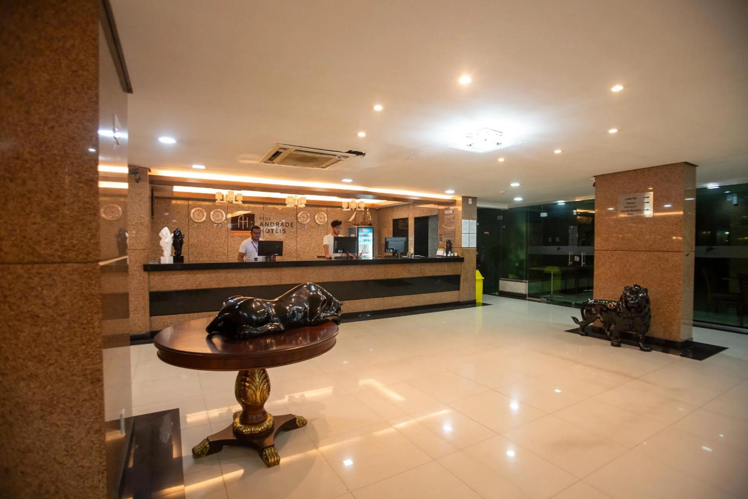 Lobby or reception in Rede Andrade Amazônia