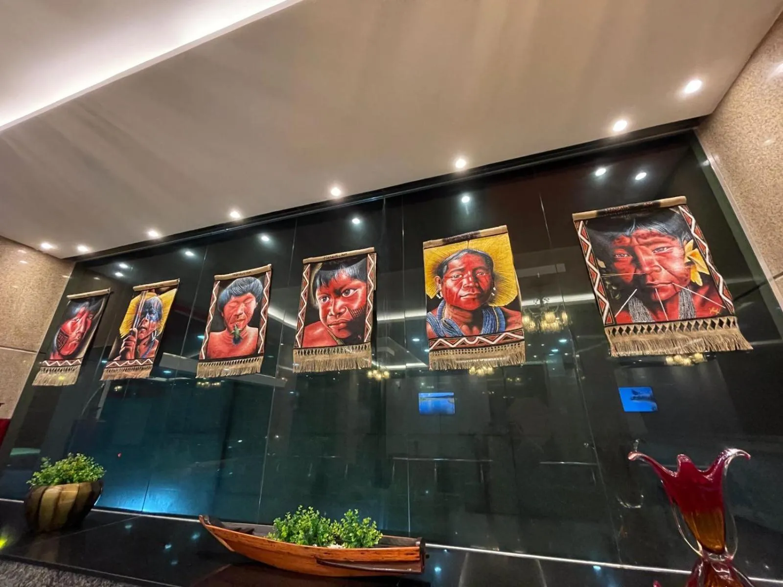 Lobby or reception in Rede Andrade Amazônia