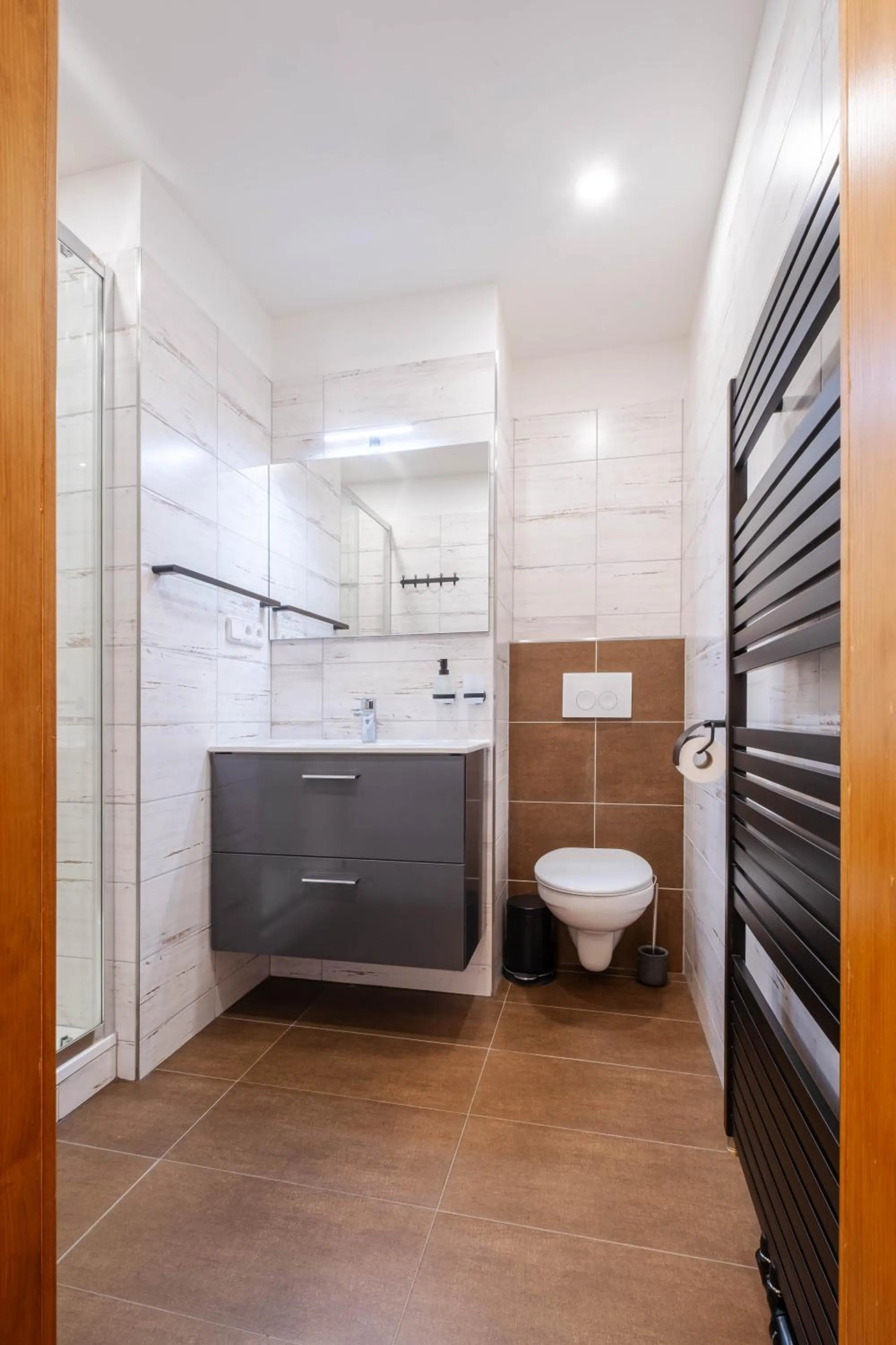 Bathroom in Hotel Hvezda