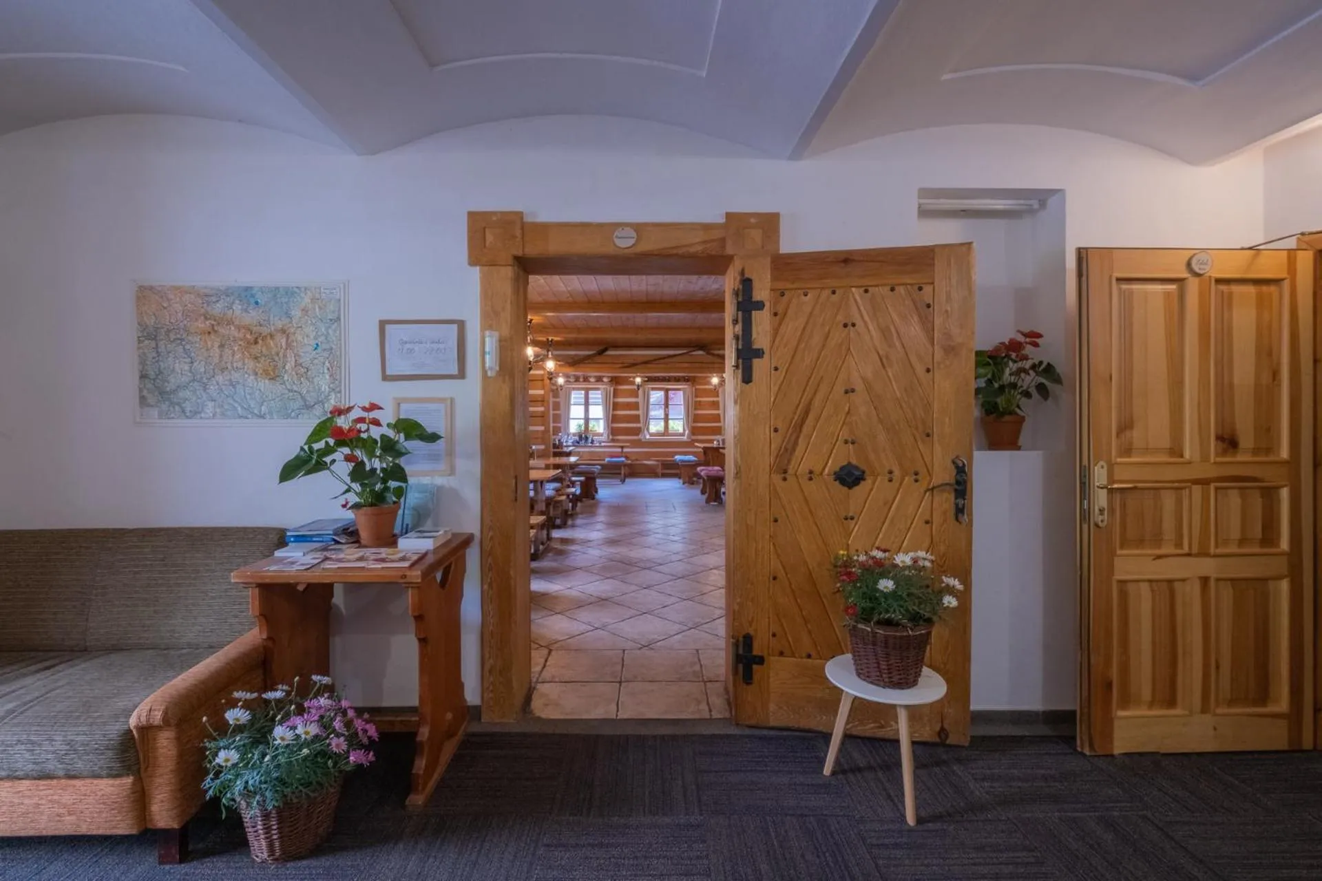 Lobby or reception in Hotel Hvezda