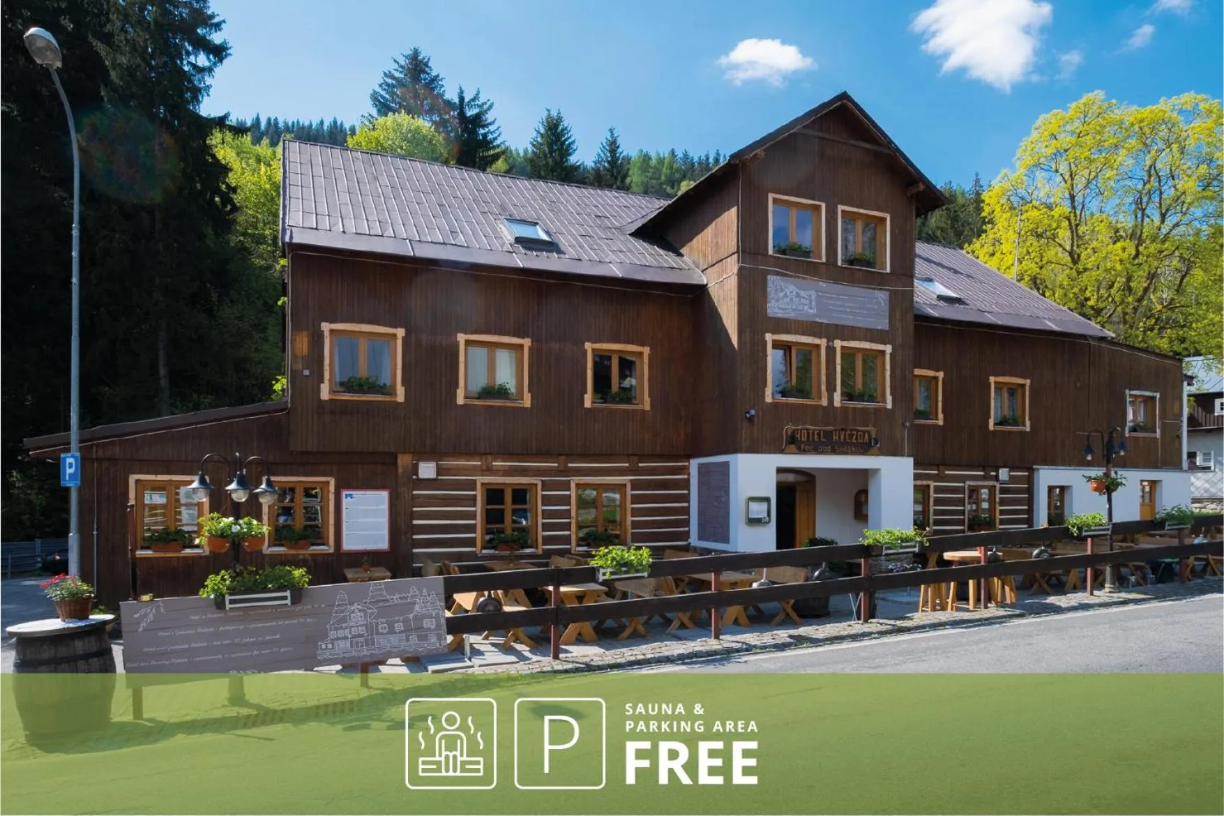 Property building in Hotel Hvezda