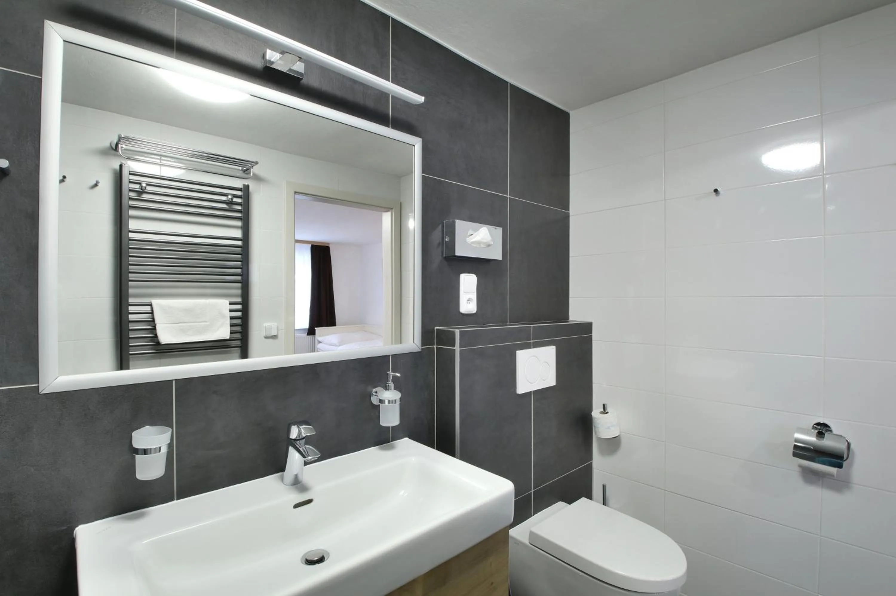 Bathroom in Hotel Hvezda