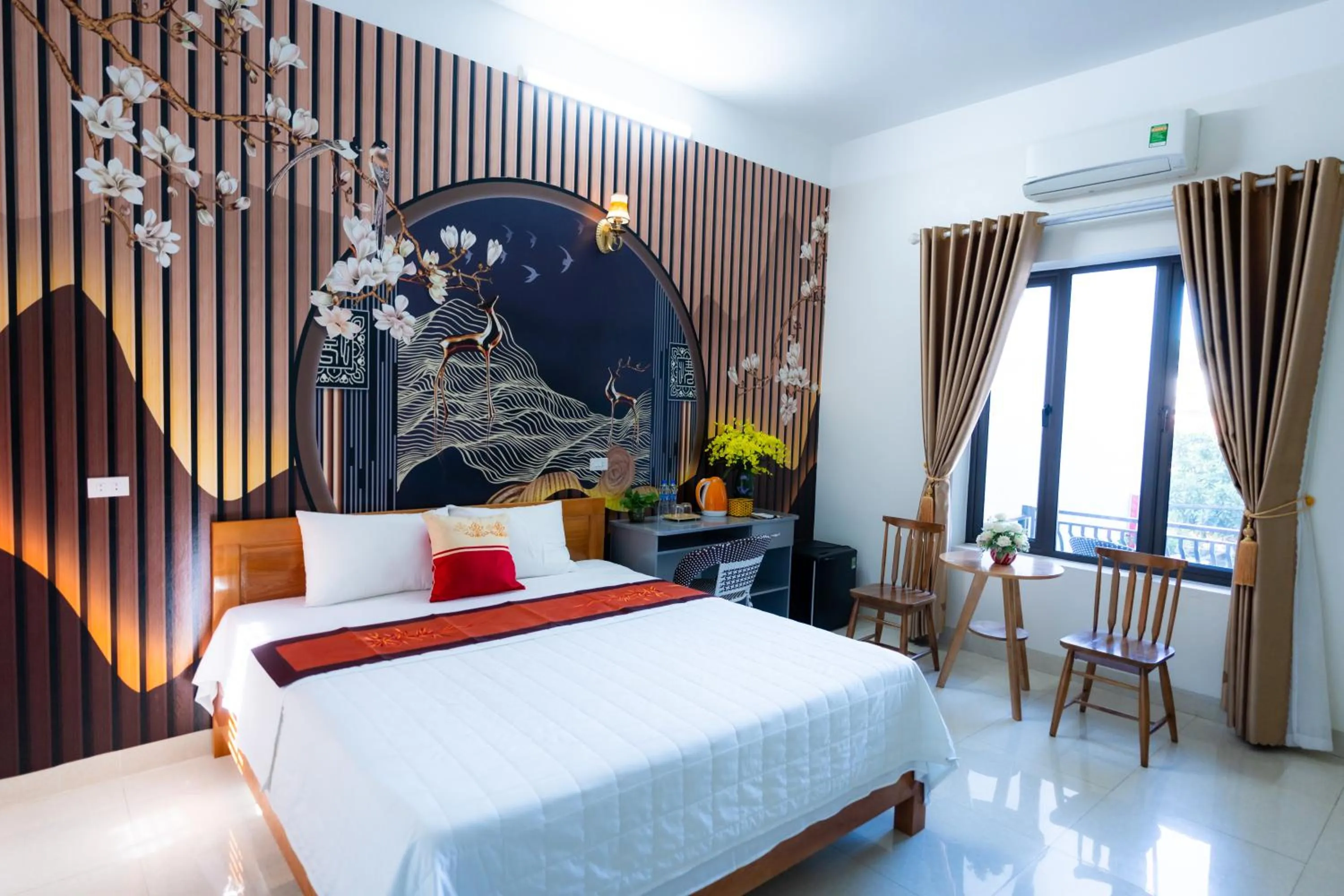 Bed in TAMCOC VUTHANH FRIENDLY Hotel