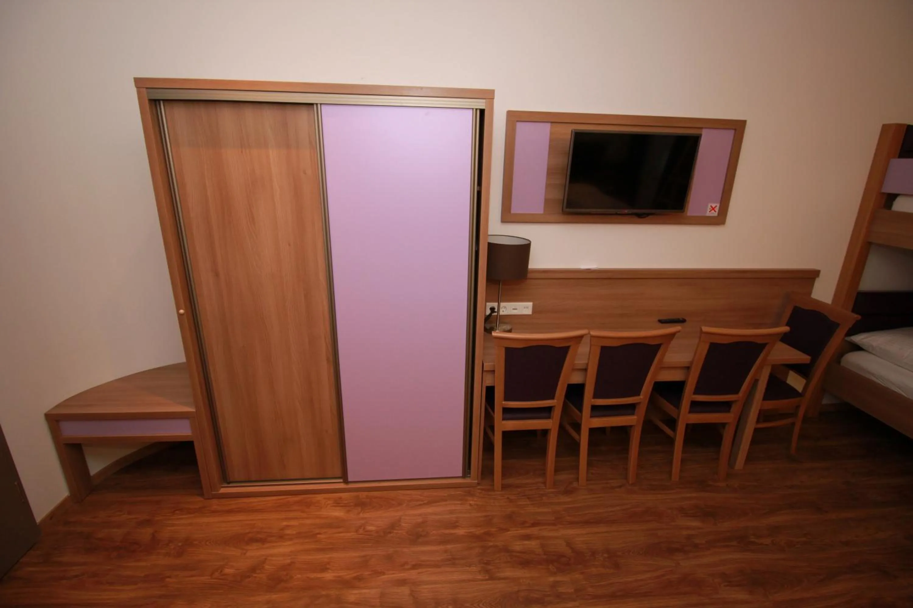 Decorative detail in Slamba Hostel