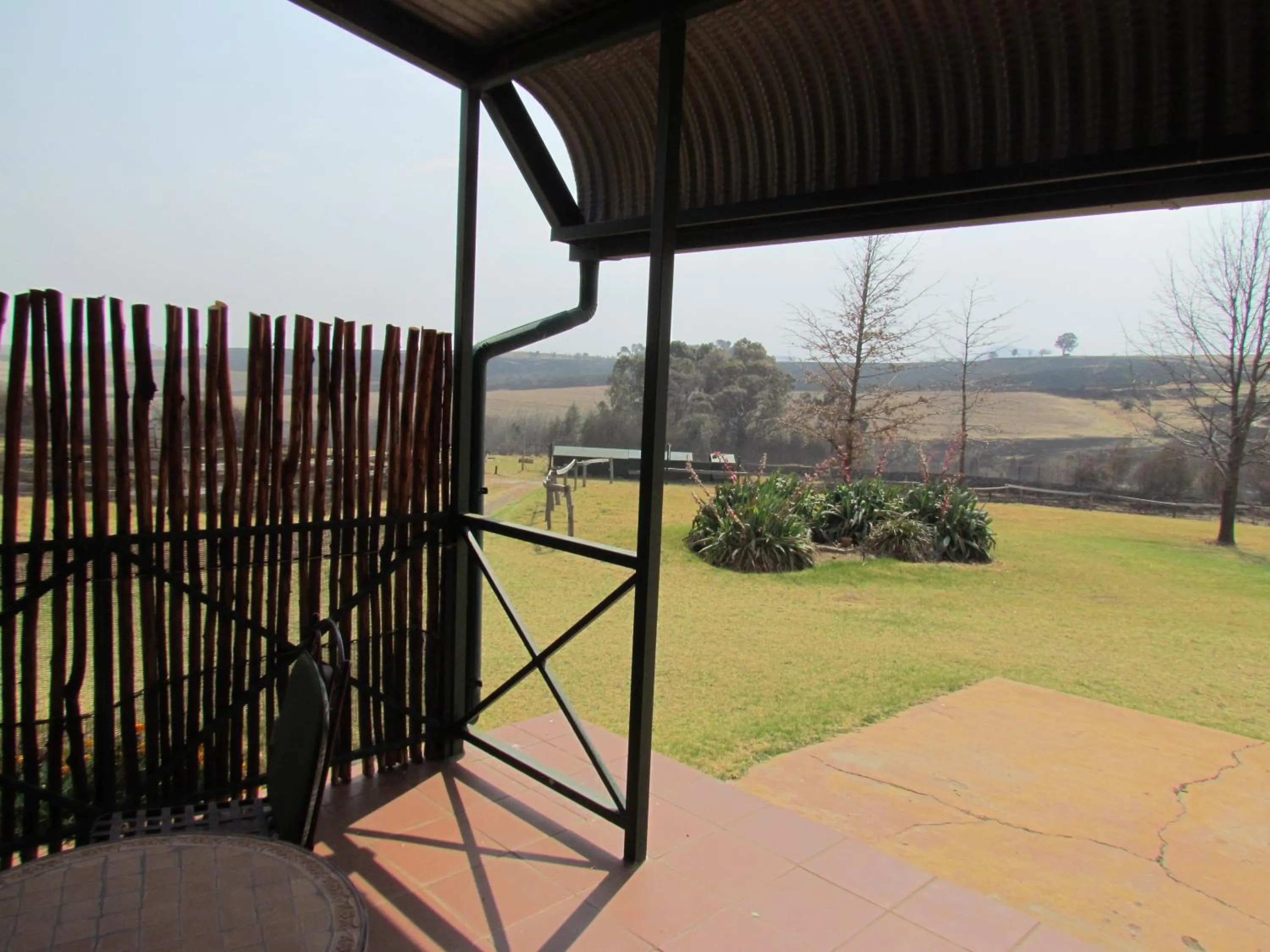 Patio in Pumula Guest Farm