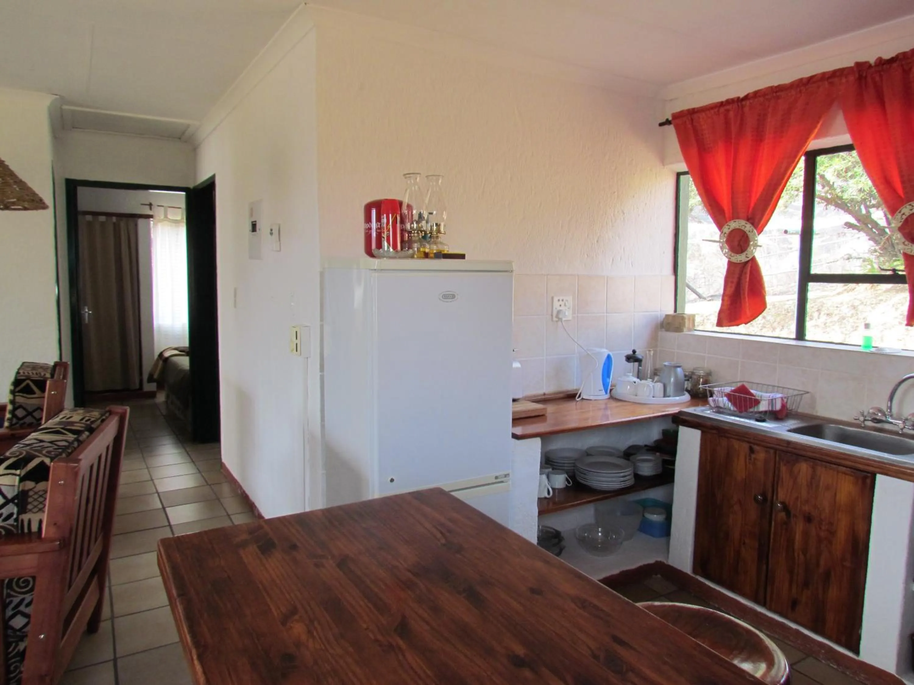 Living room in Pumula Guest Farm