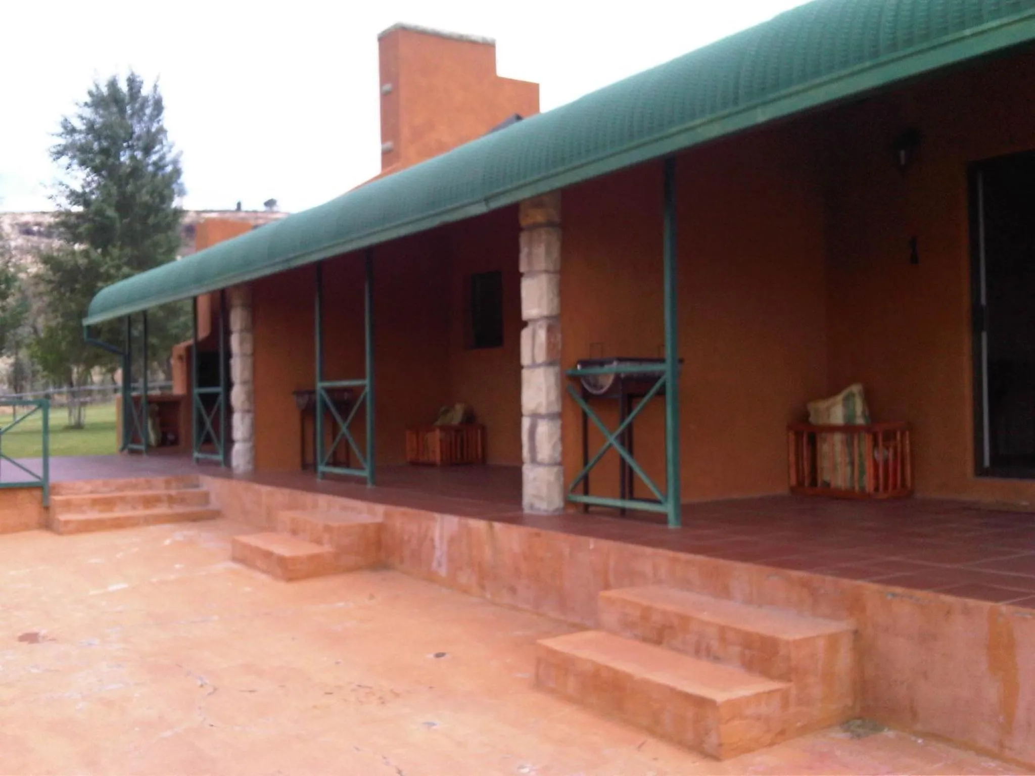 Patio in Pumula Guest Farm