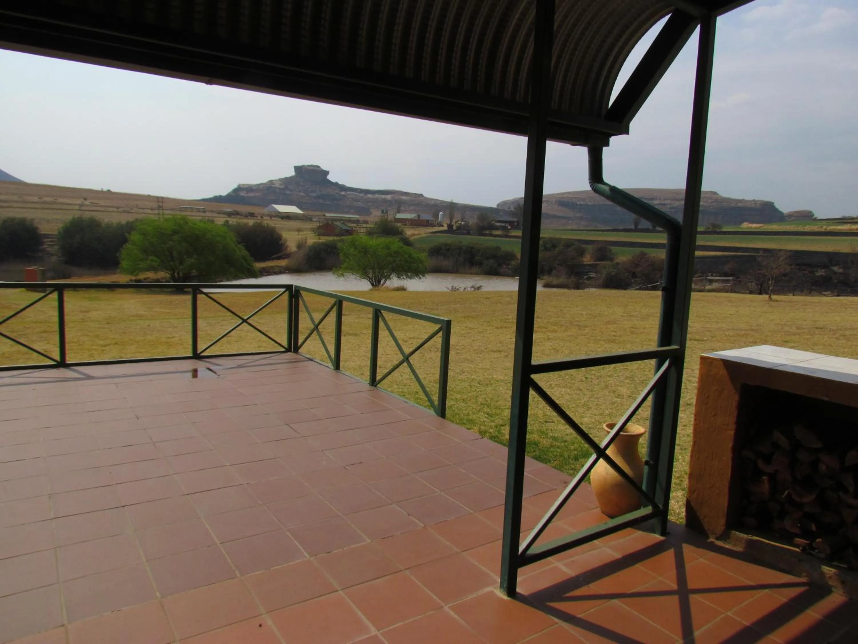 Patio in Pumula Guest Farm
