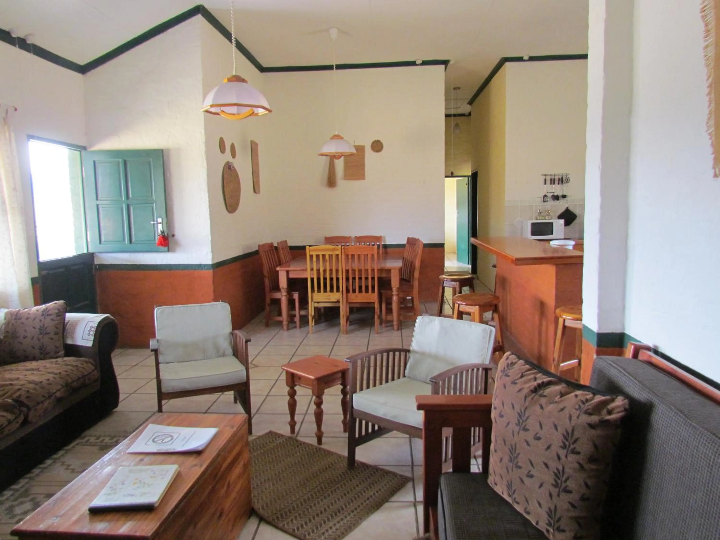 Living room in Pumula Guest Farm