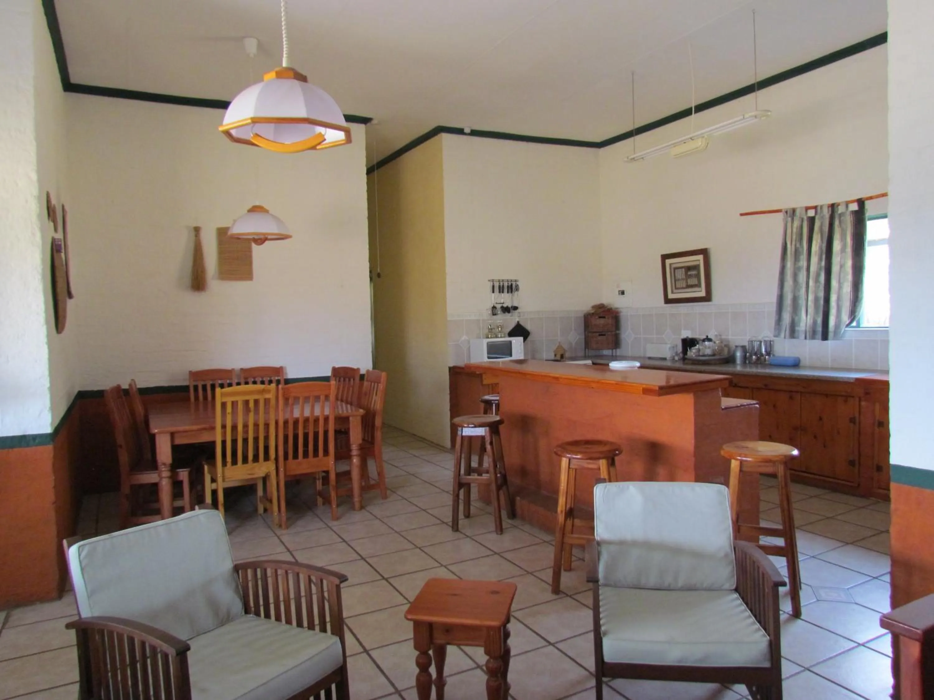 Living room in Pumula Guest Farm