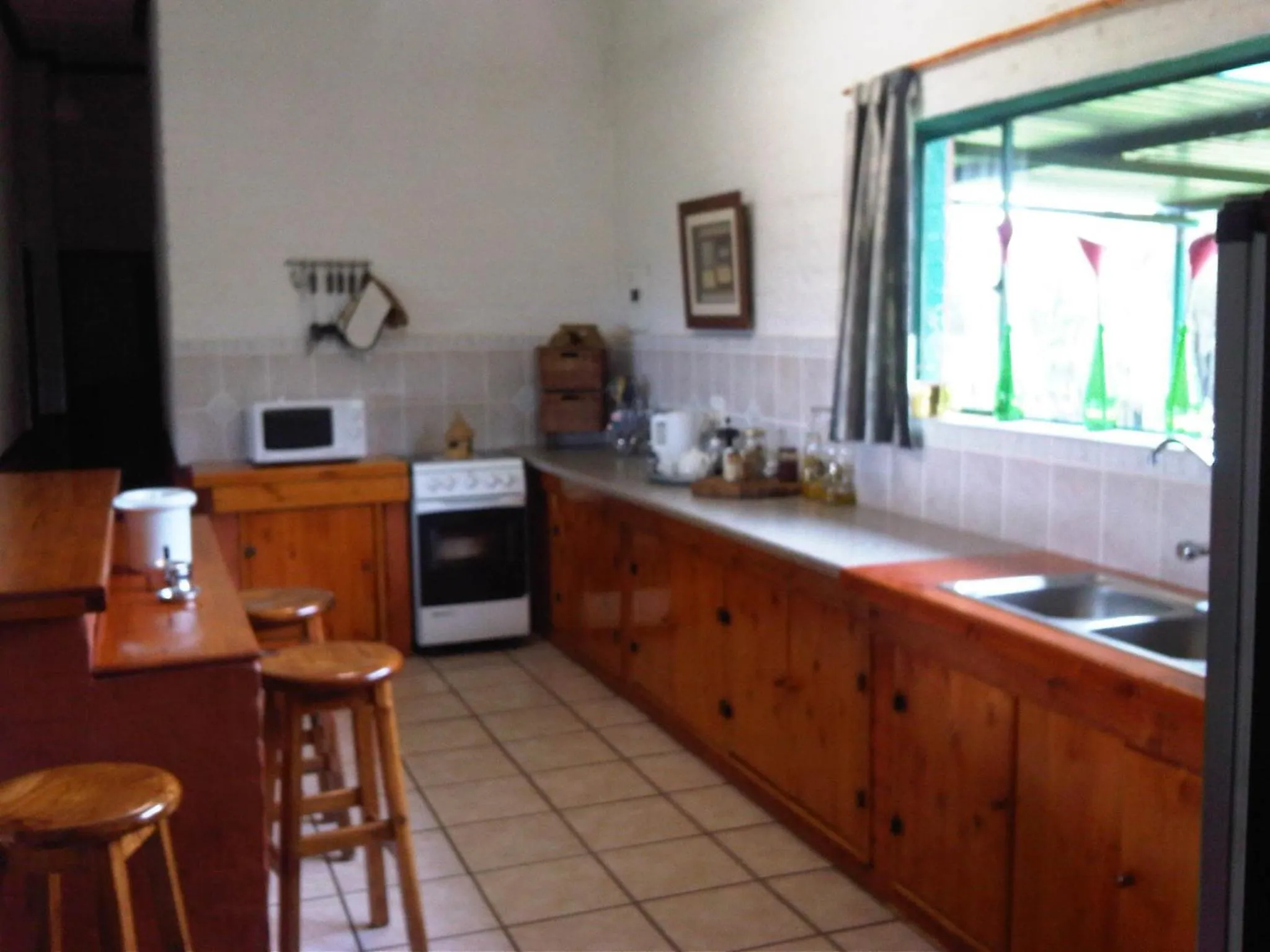 Living room in Pumula Guest Farm