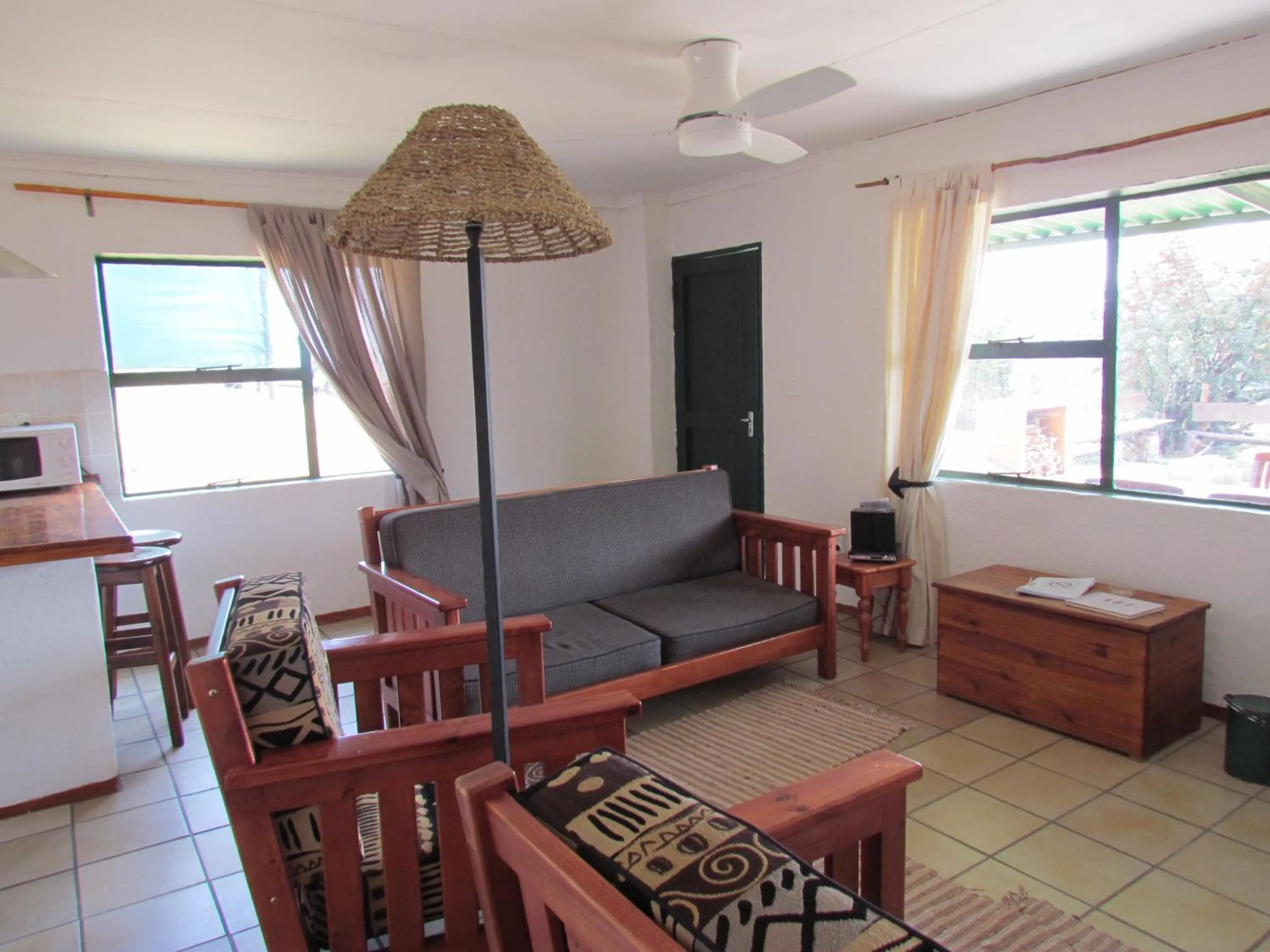 Living room in Pumula Guest Farm