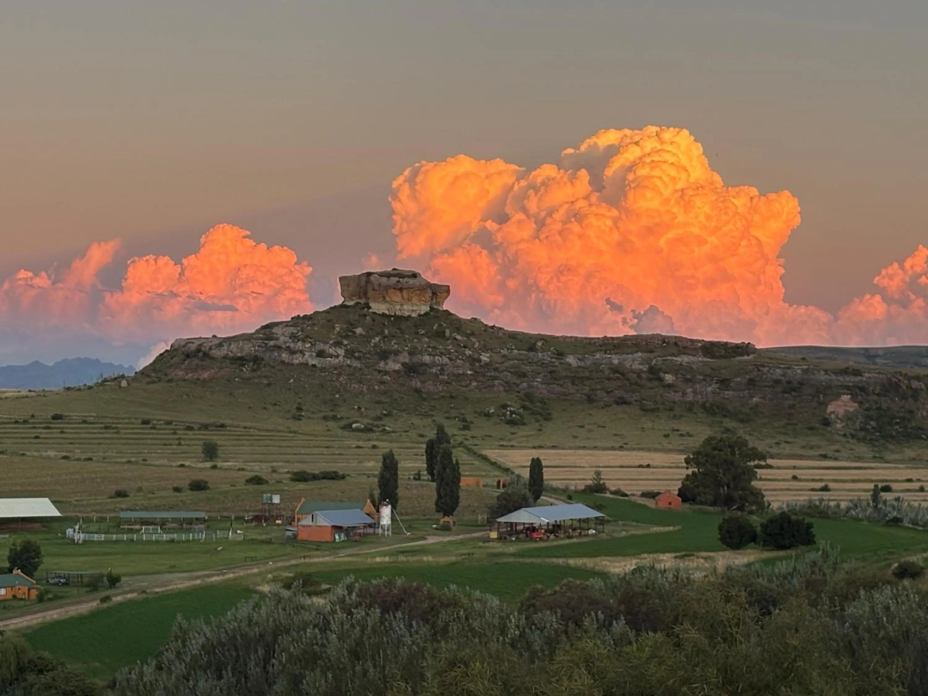 Property building in Pumula Guest Farm
