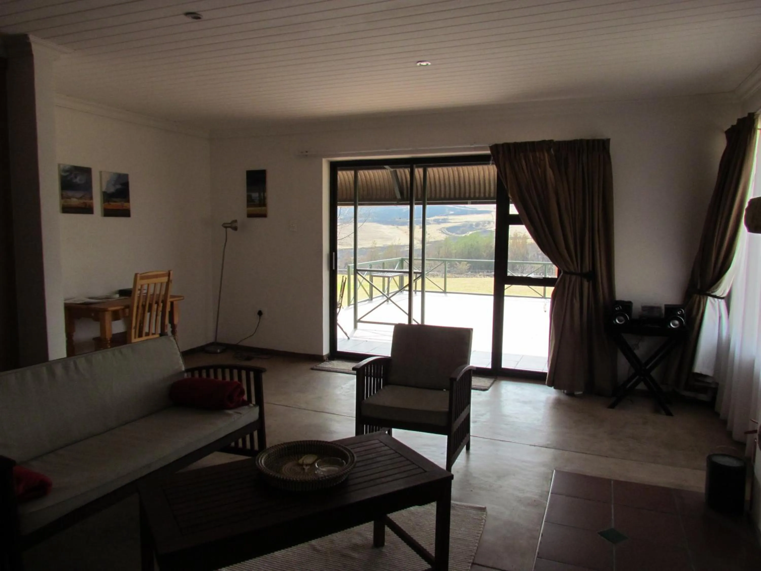 Patio in Pumula Guest Farm