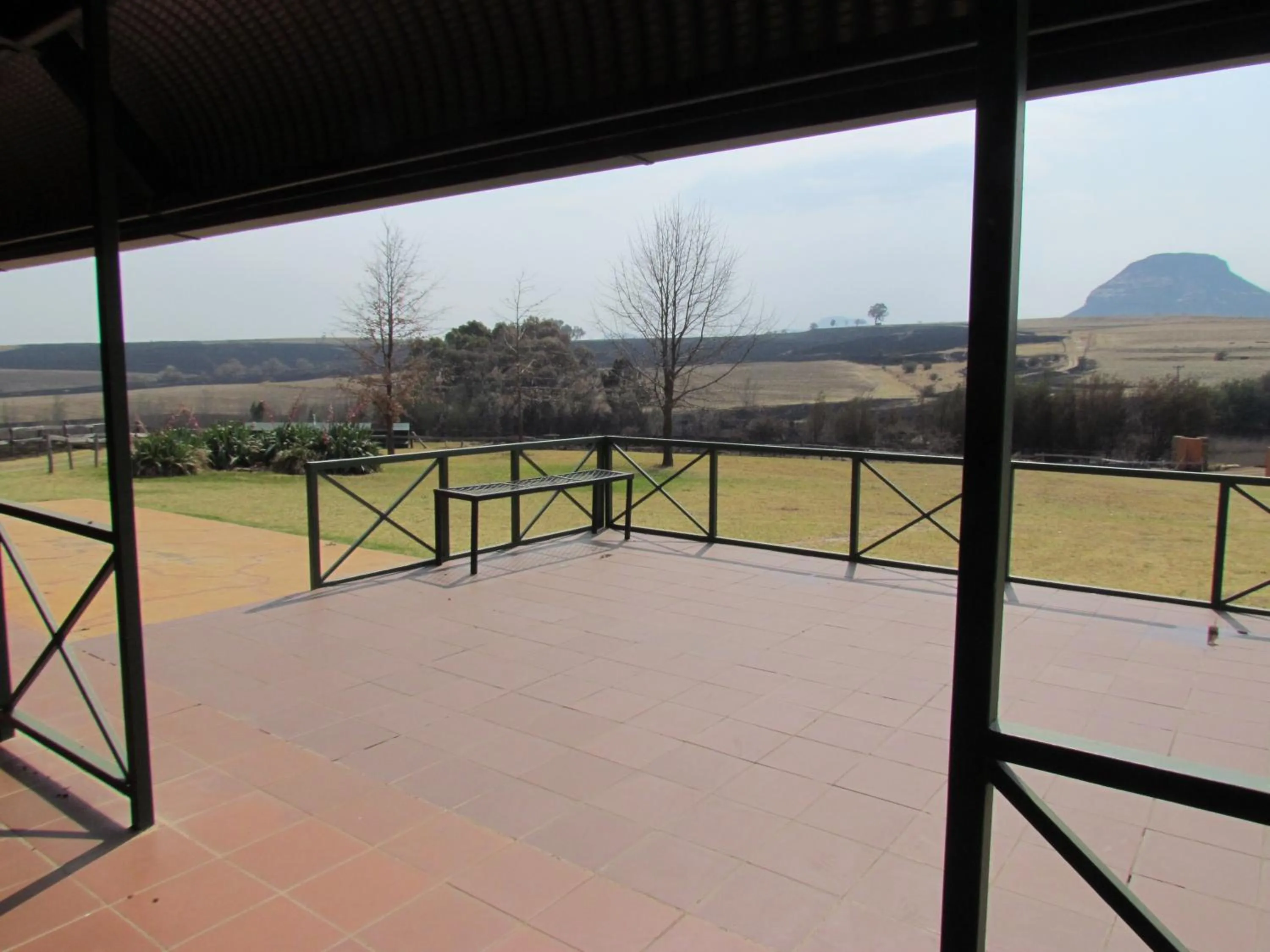 Patio in Pumula Guest Farm