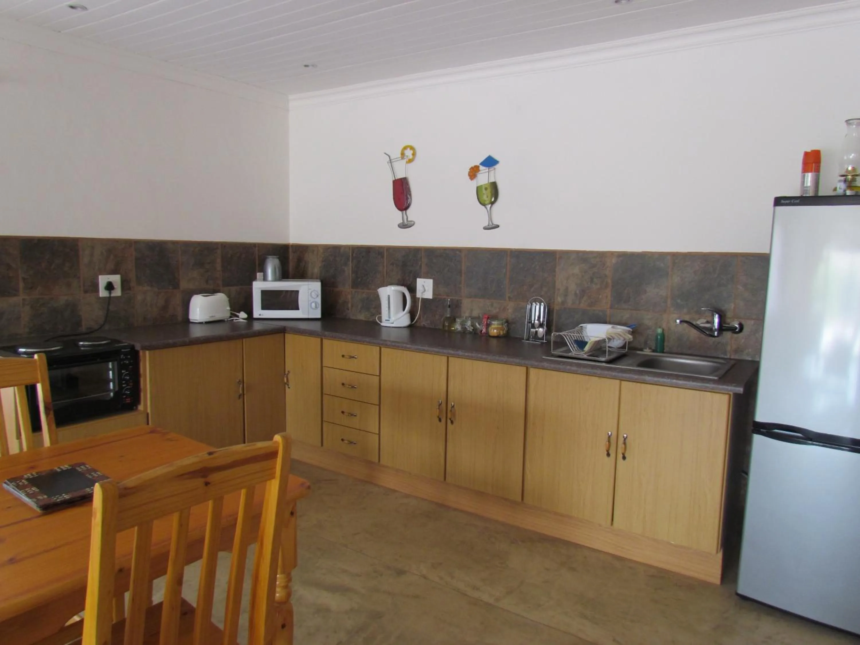 Living room in Pumula Guest Farm