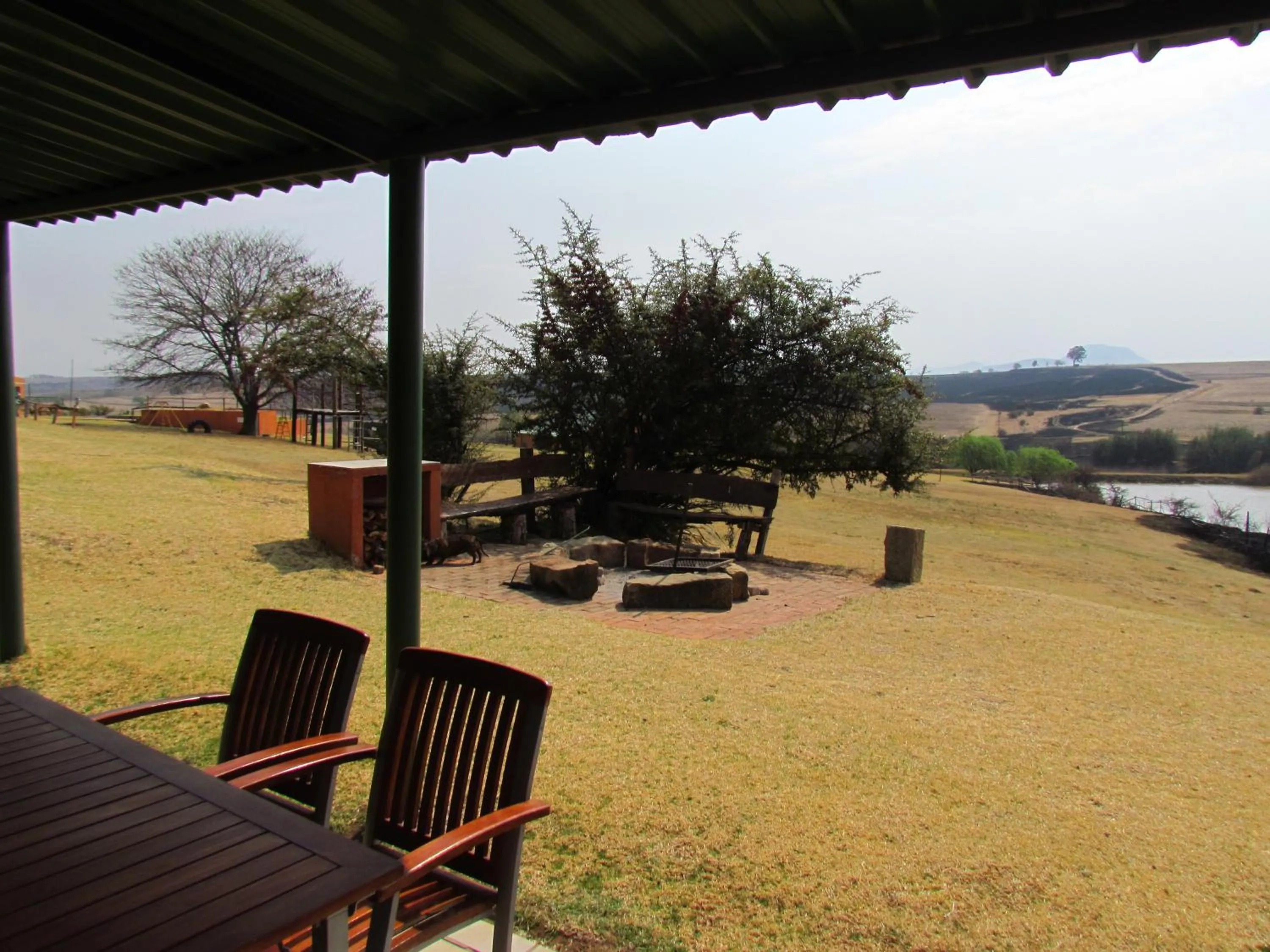 Patio in Pumula Guest Farm
