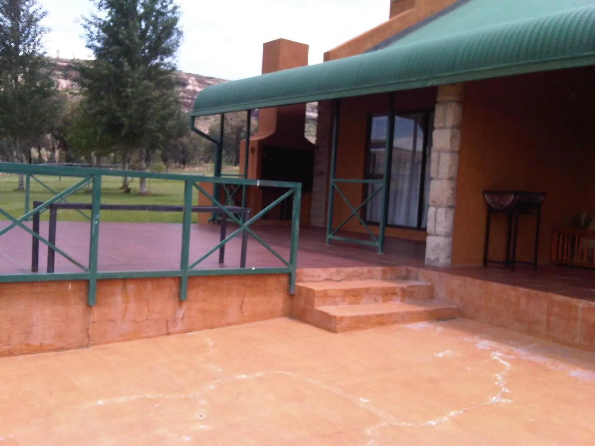 Patio in Pumula Guest Farm