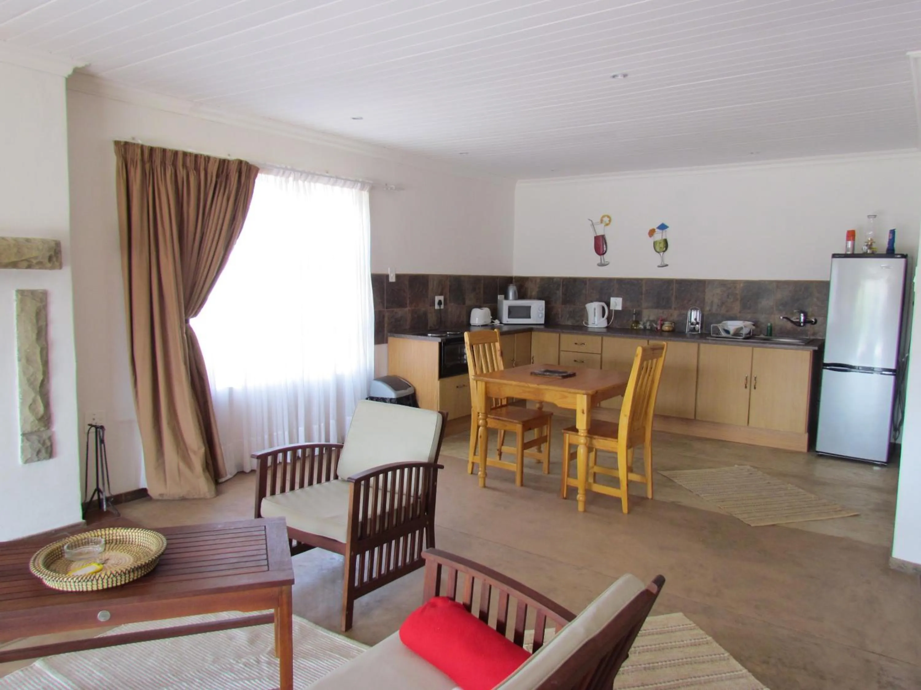 Living room in Pumula Guest Farm