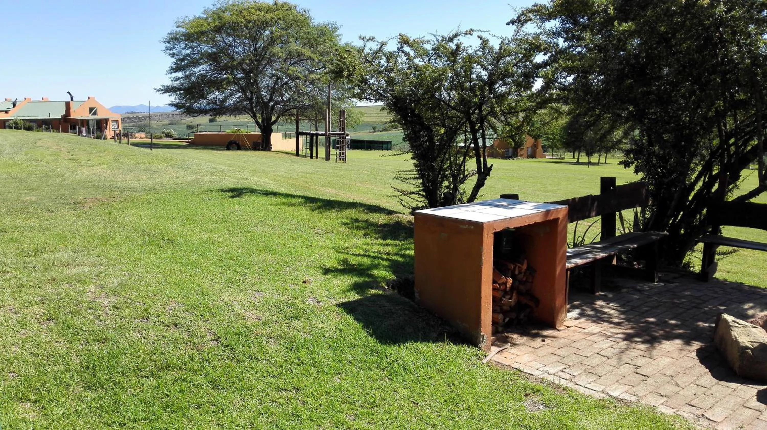 BBQ facilities in Pumula Guest Farm