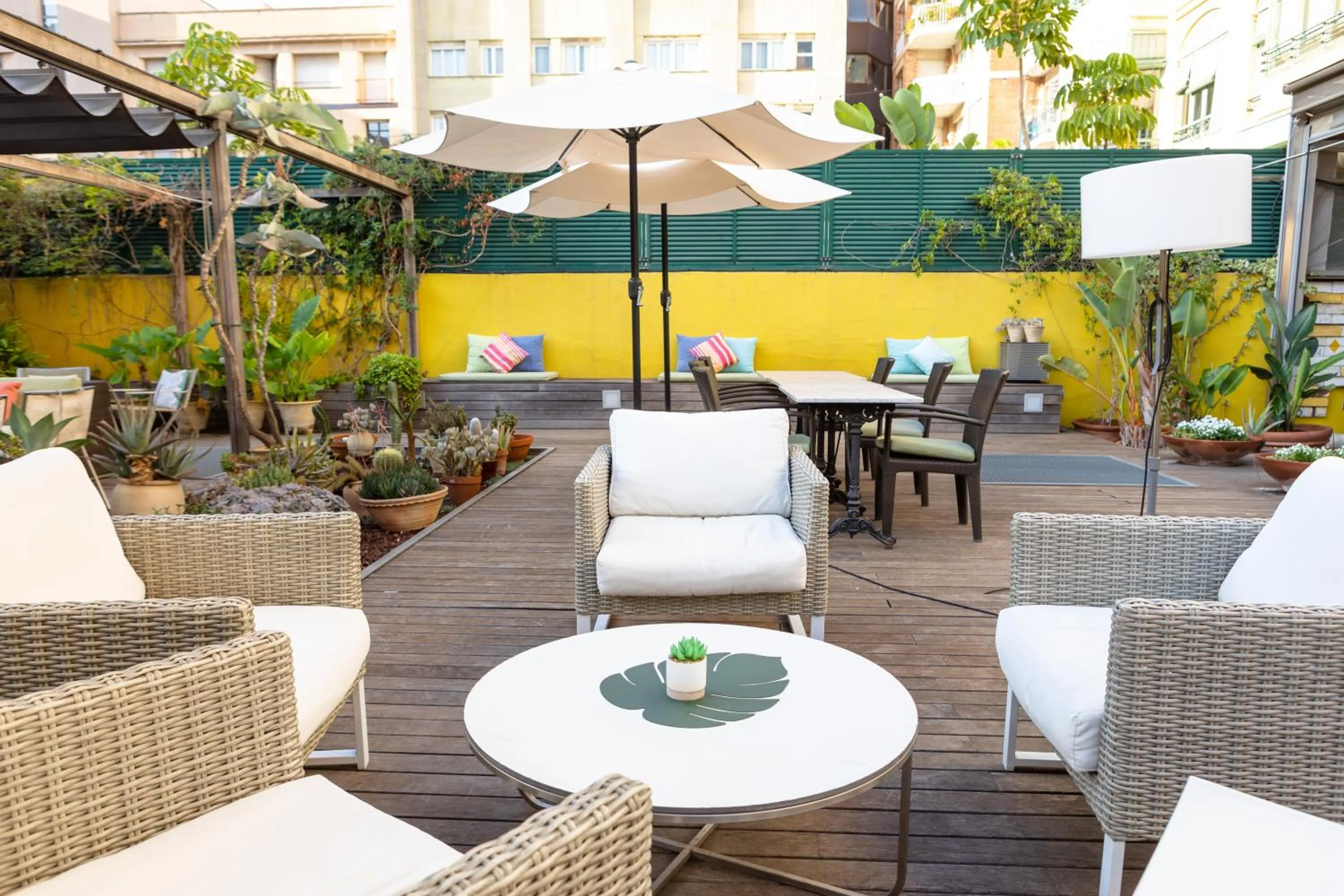 Patio in B&B Boutique Ca La Maria