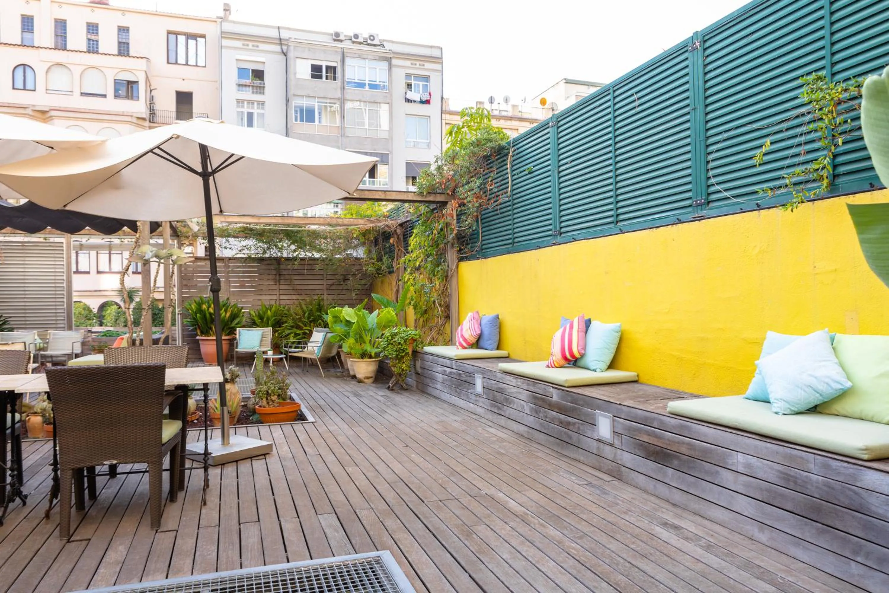 Patio in B&B Boutique Ca La Maria