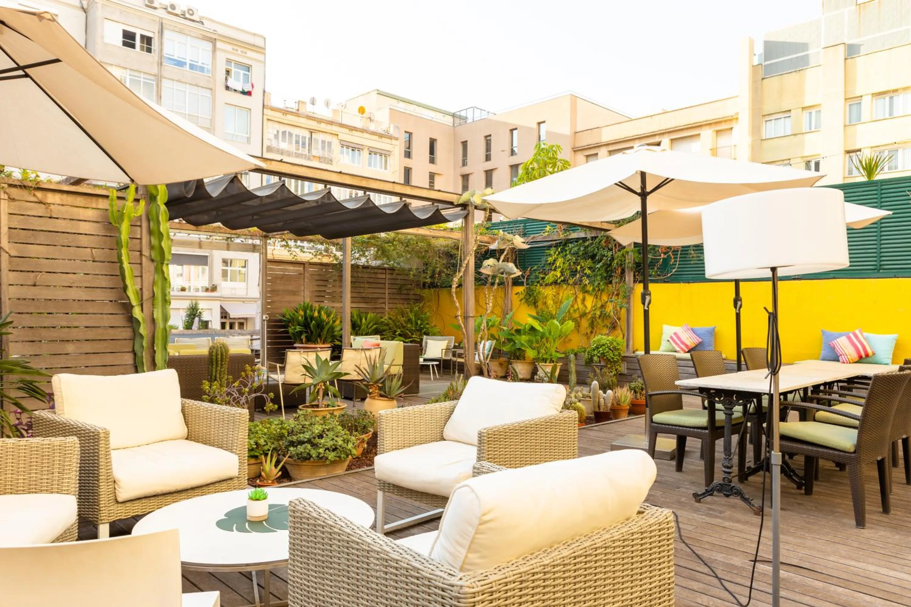 Patio in B&B Boutique Ca La Maria