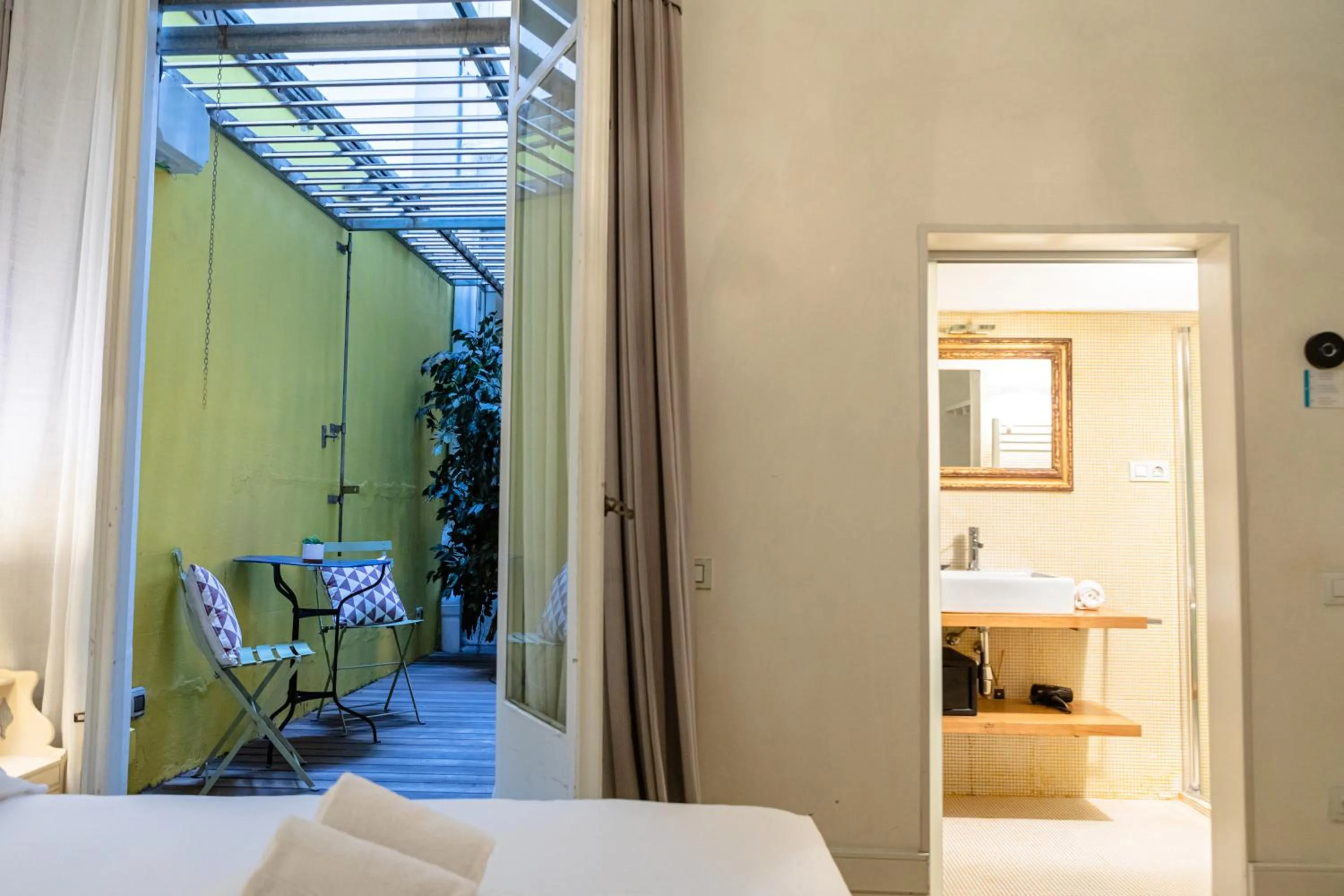 Patio, Bed in B&B Boutique Ca La Maria