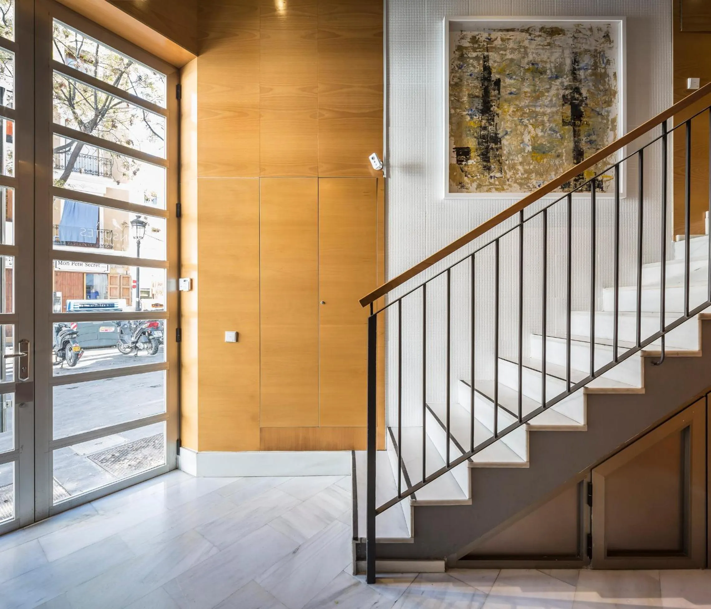 Decorative detail in Mon Suites Carmen