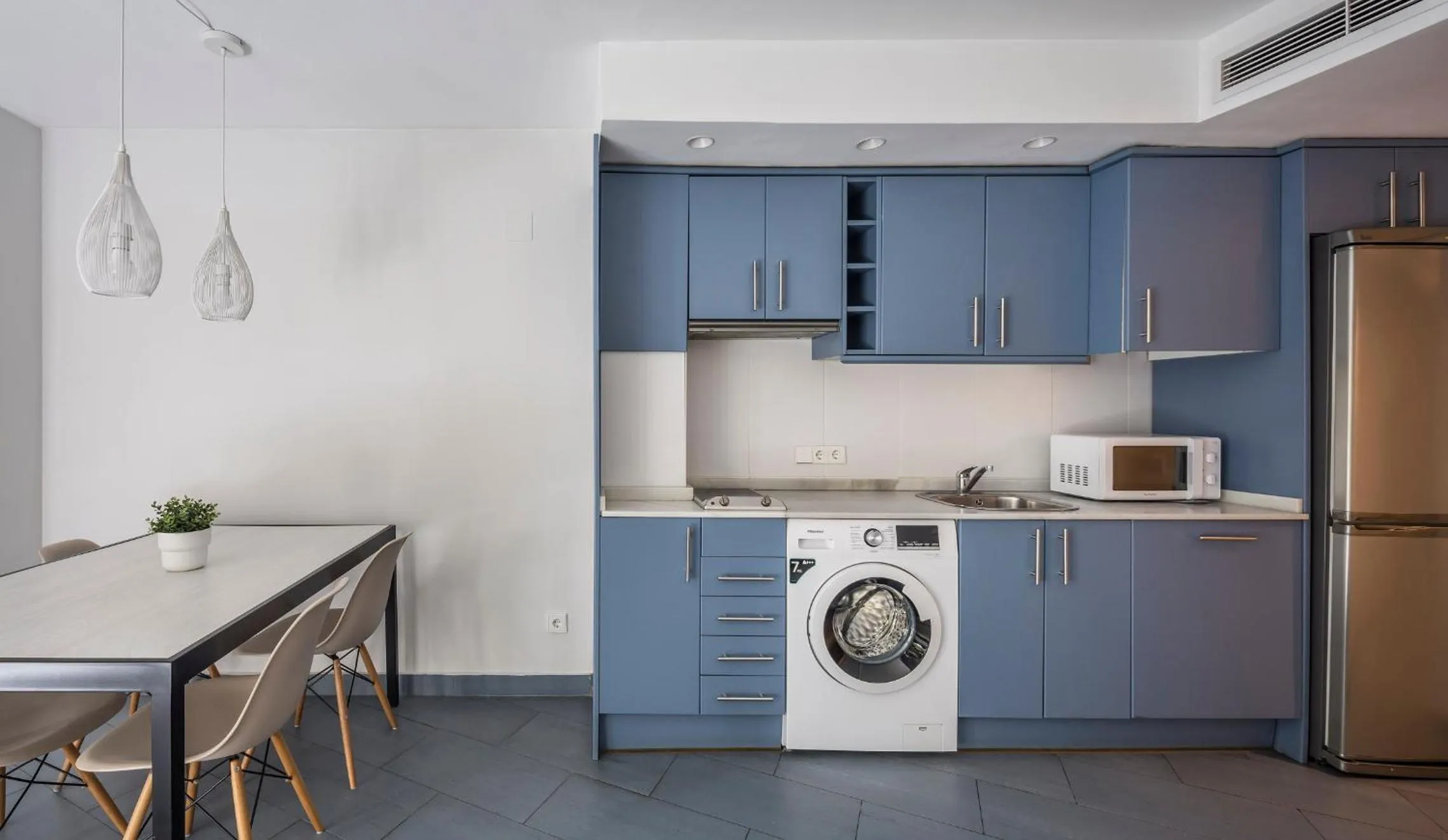 Kitchen or kitchenette in Mon Suites Carmen