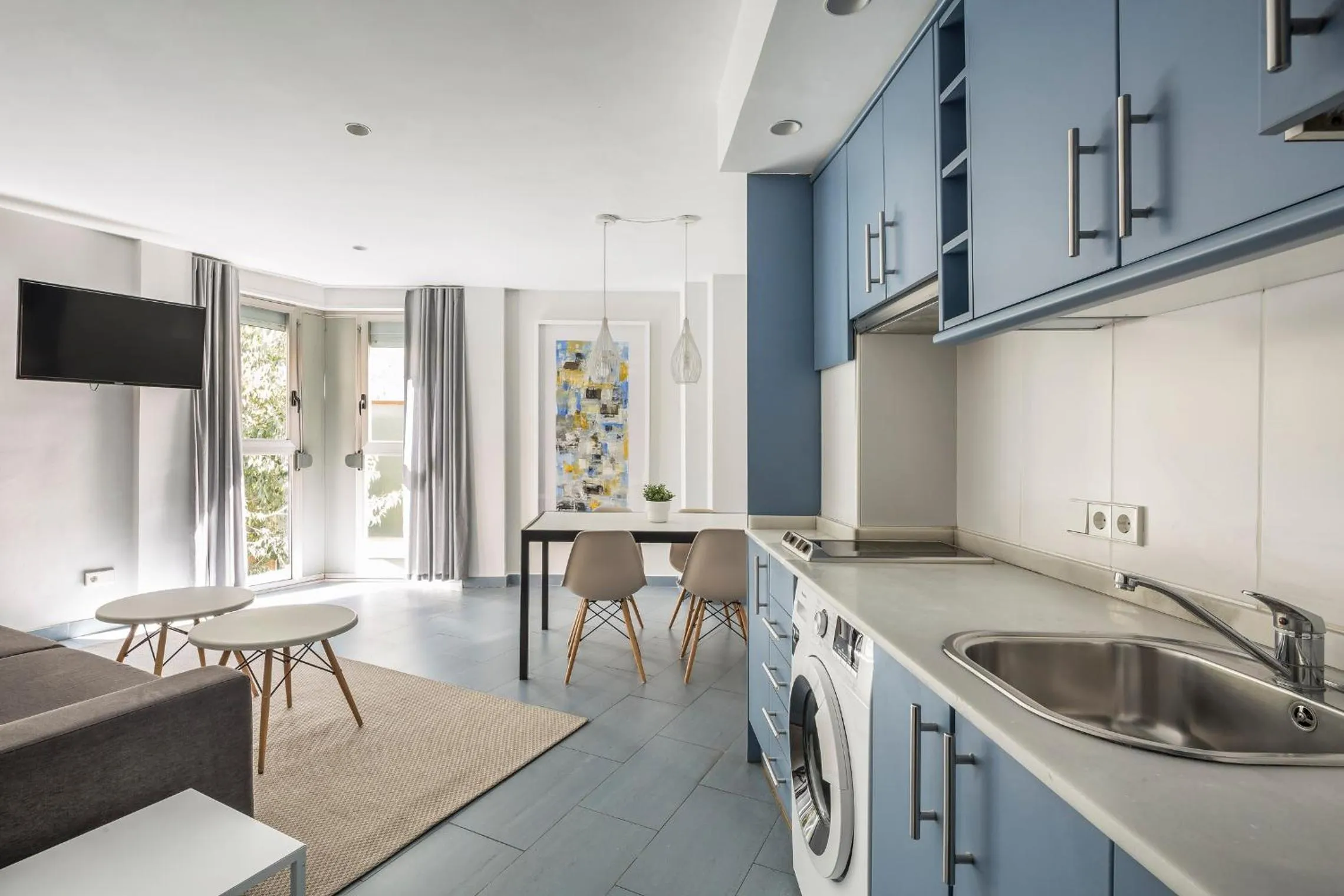 Kitchen or kitchenette in Mon Suites Carmen