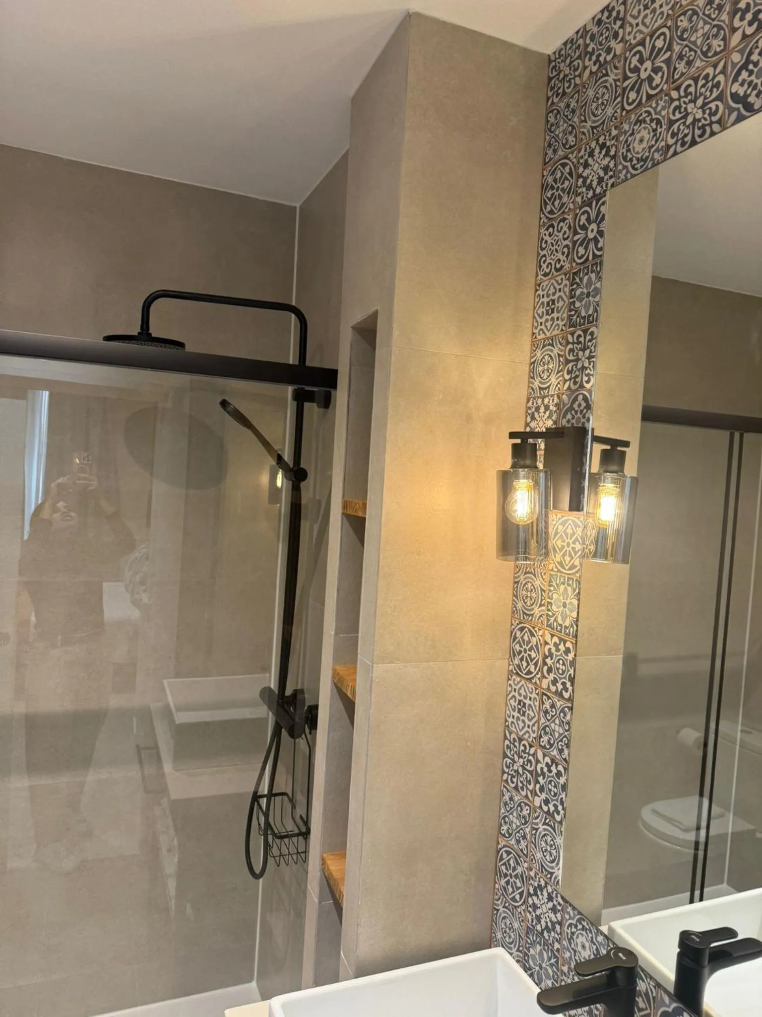 Shower in Cálamo Guesthouse