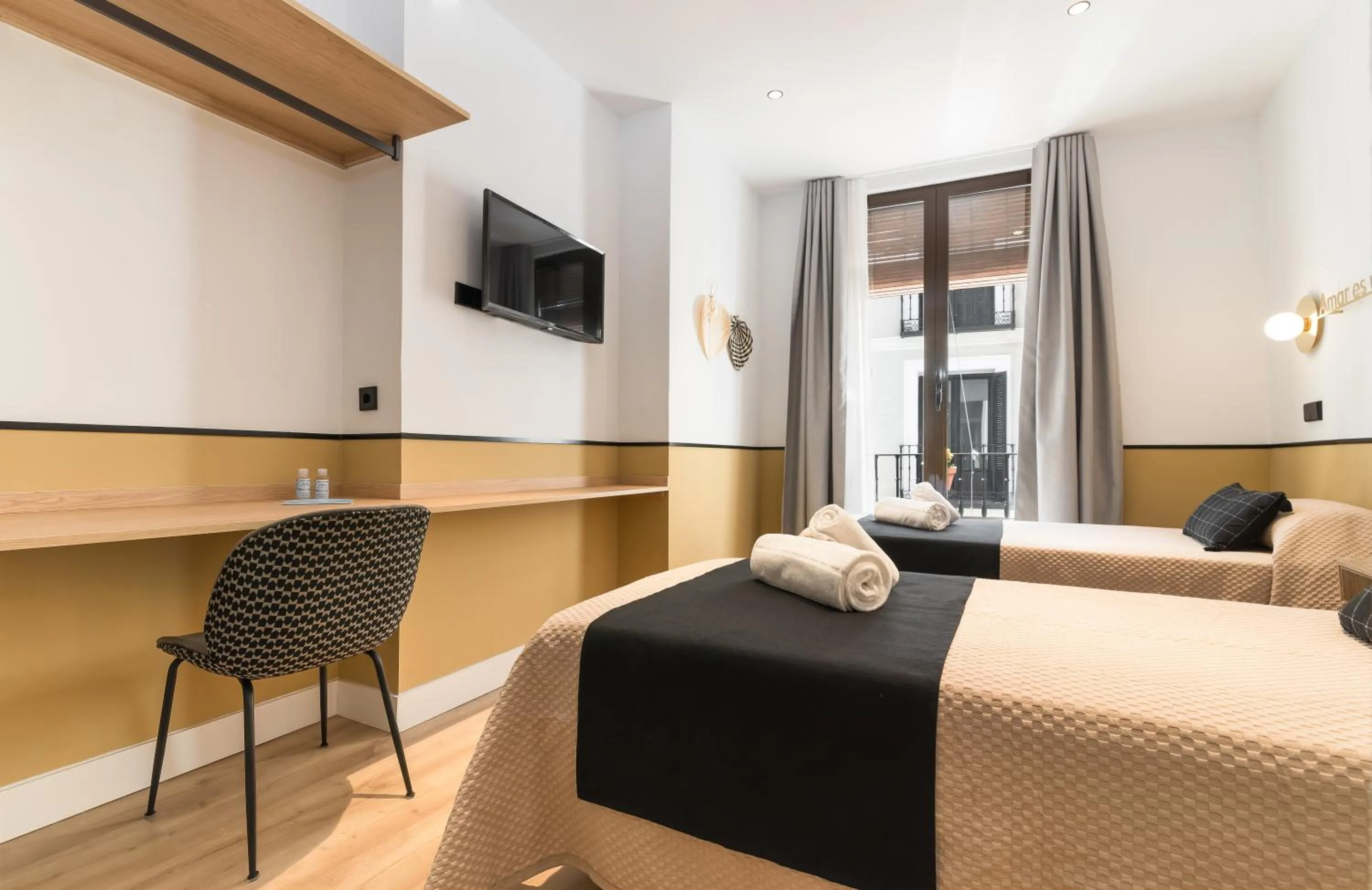 TV and multimedia, Bed in Cálamo Guesthouse