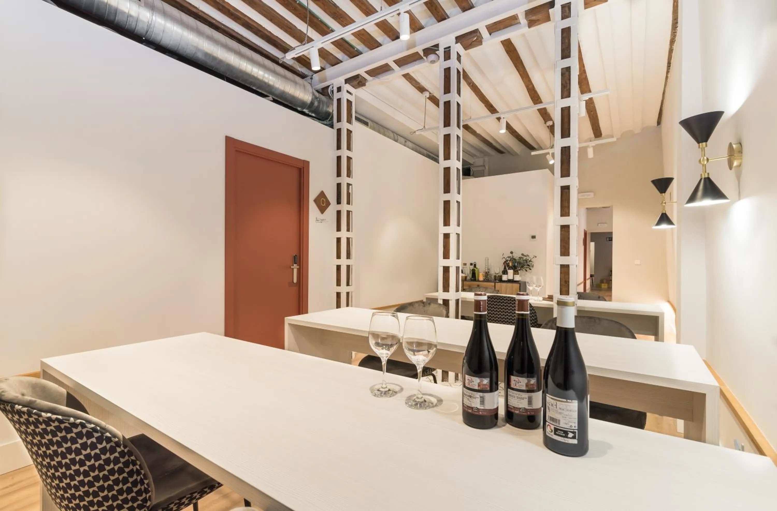 Seating area in Cálamo Guesthouse