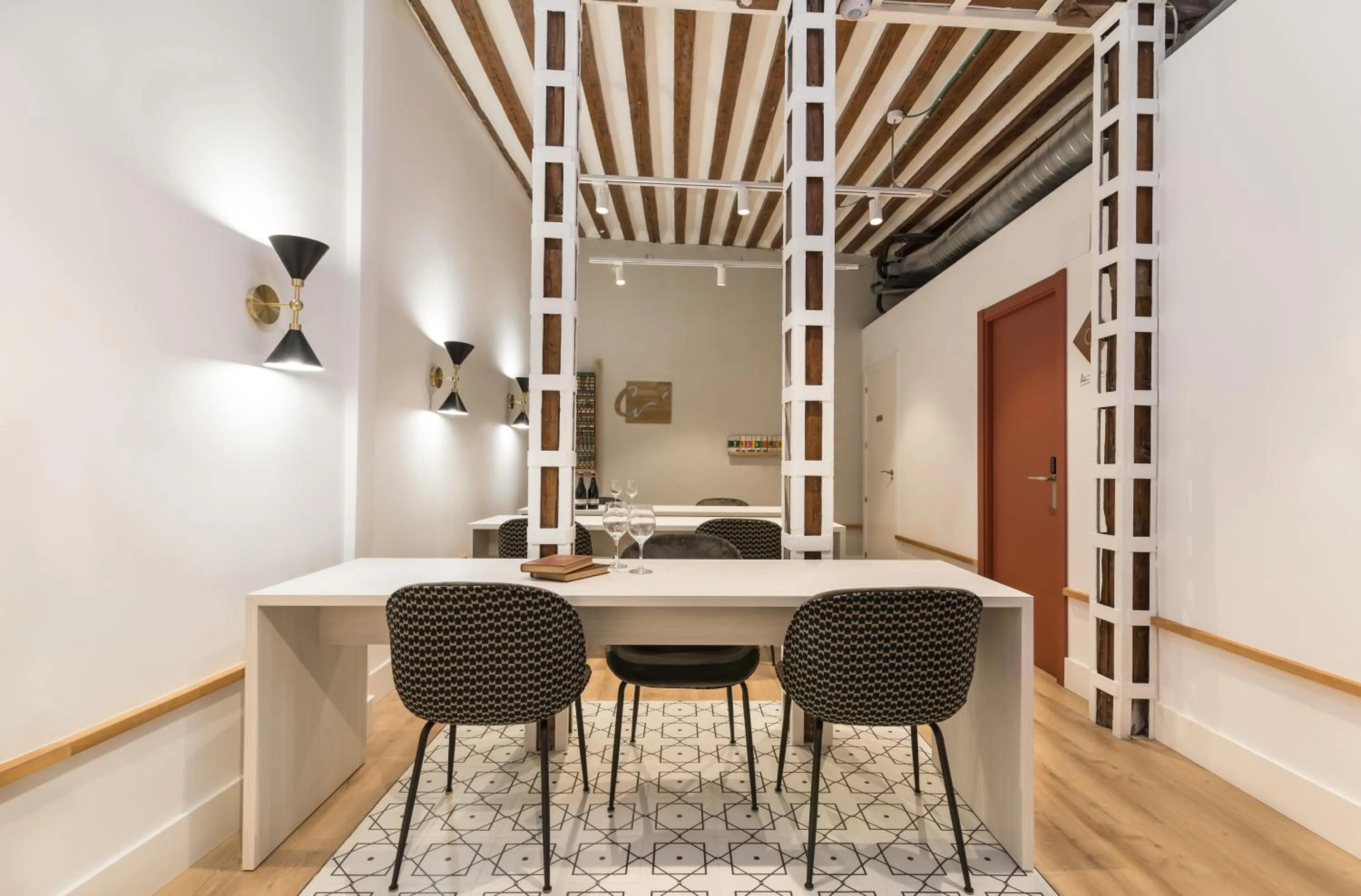 Seating area in Cálamo Guesthouse