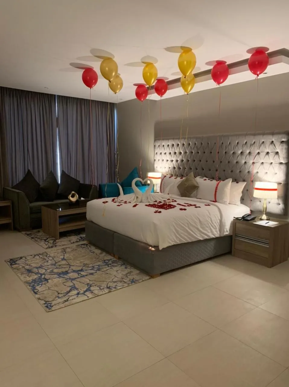 Photo of the whole room, Bed in The Address Palace Apartments