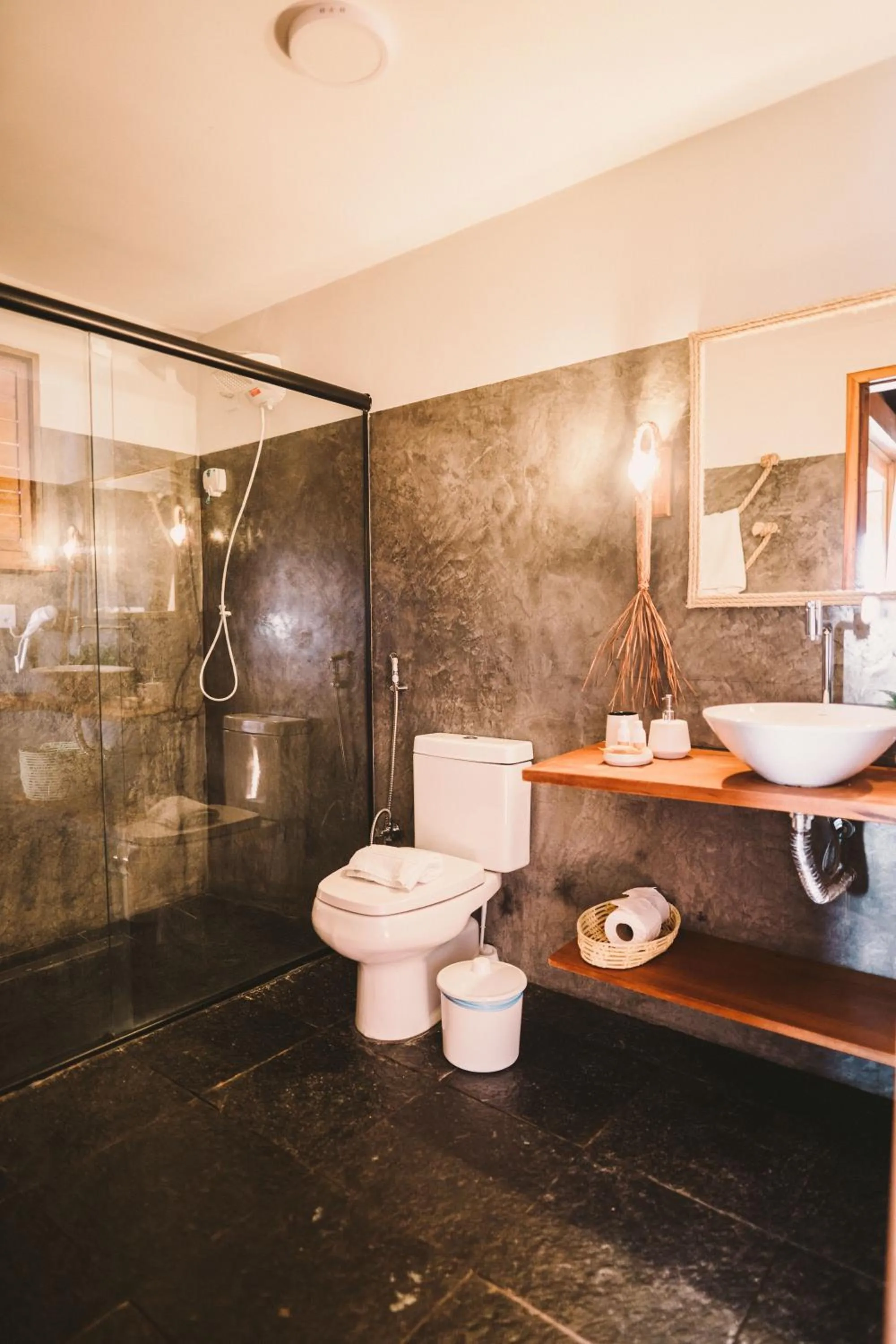 Bathroom in VILA ATY LODGE