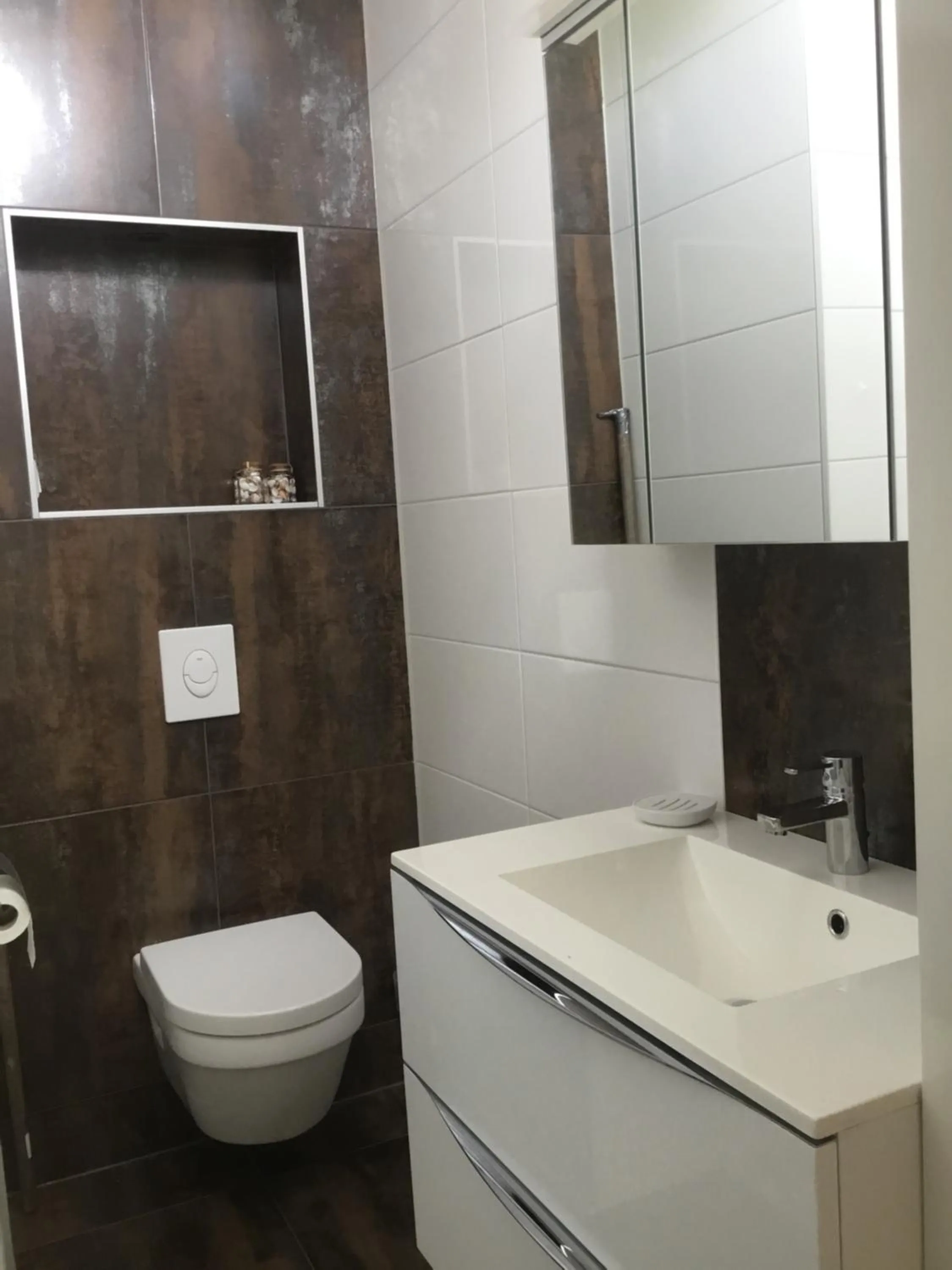 Shower in B & B Rosamie