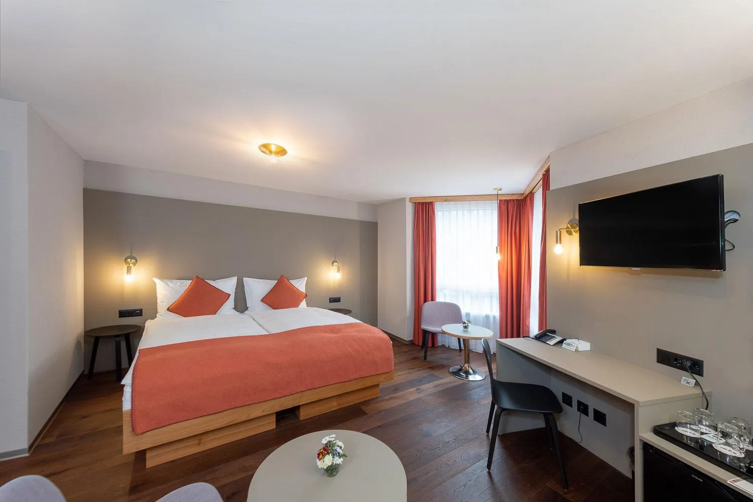 Bedroom, Bed in Hotel Alex Business & SPA