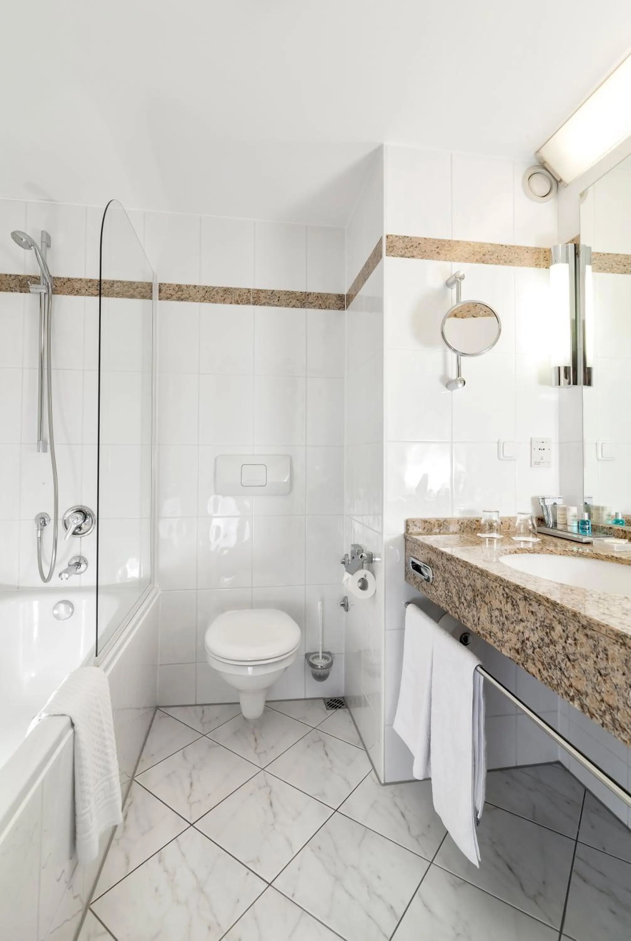 Shower in Radisson Blu Hotel Karlsruhe