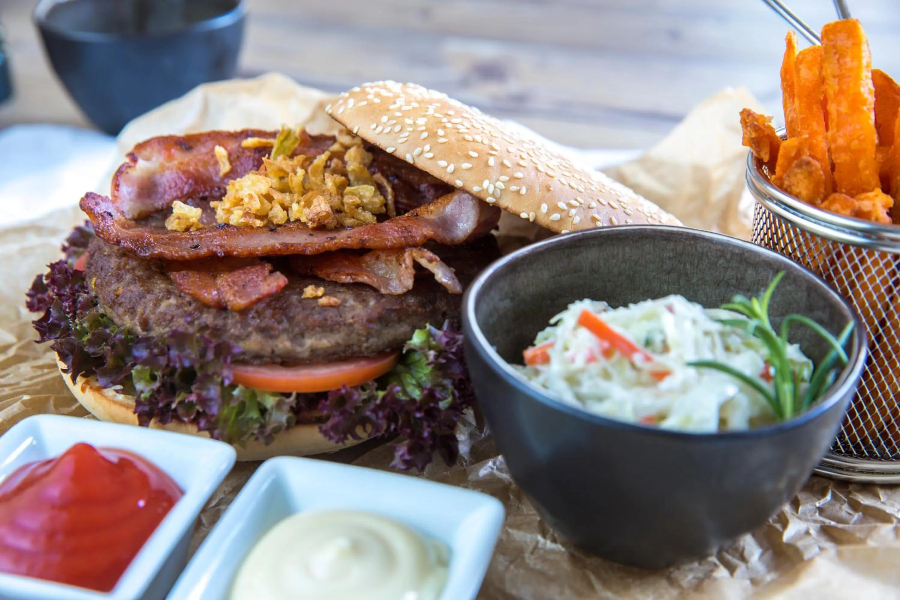 Food close-up in Radisson Blu Hotel Karlsruhe