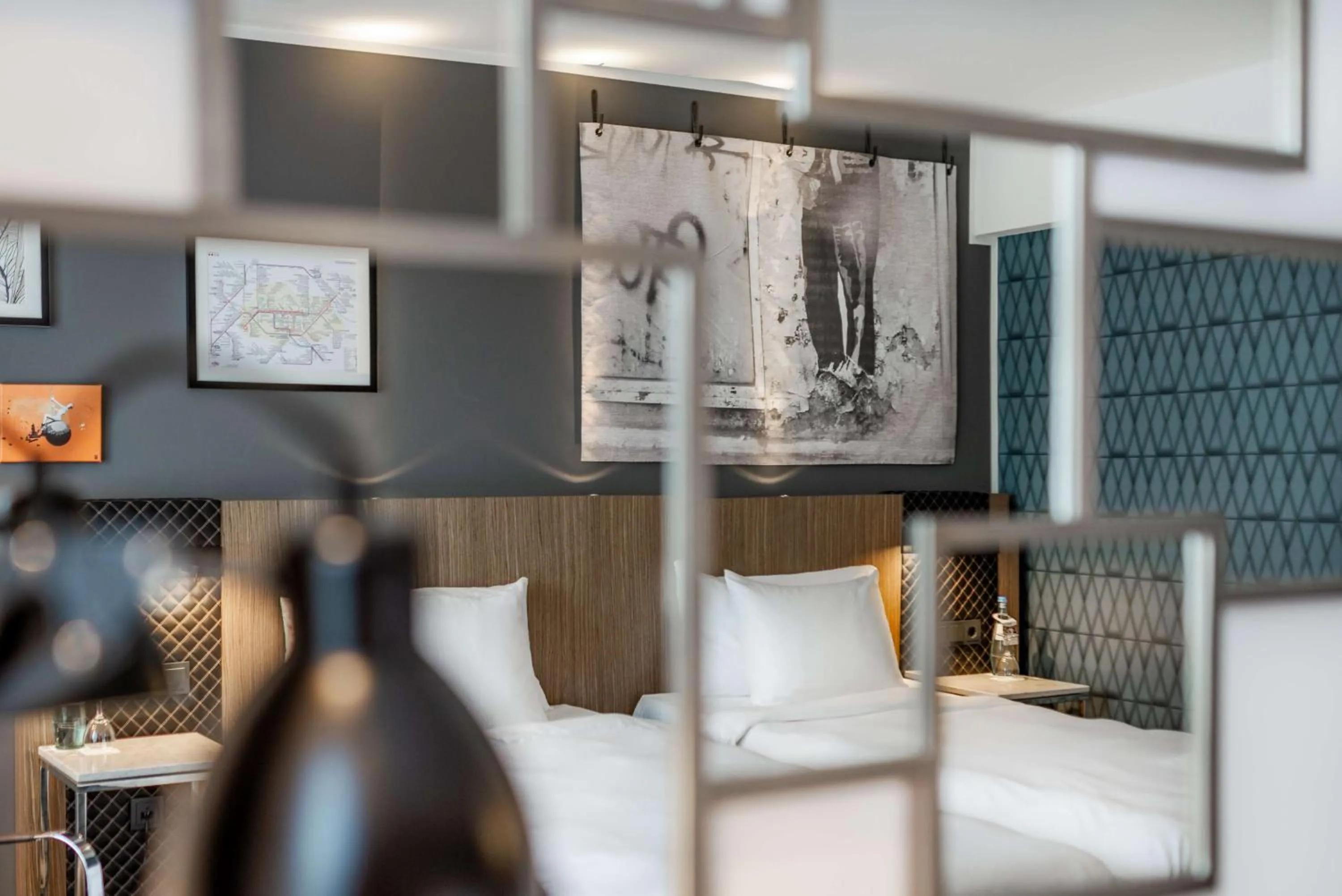 Bedroom in Radisson Blu Hotel Karlsruhe