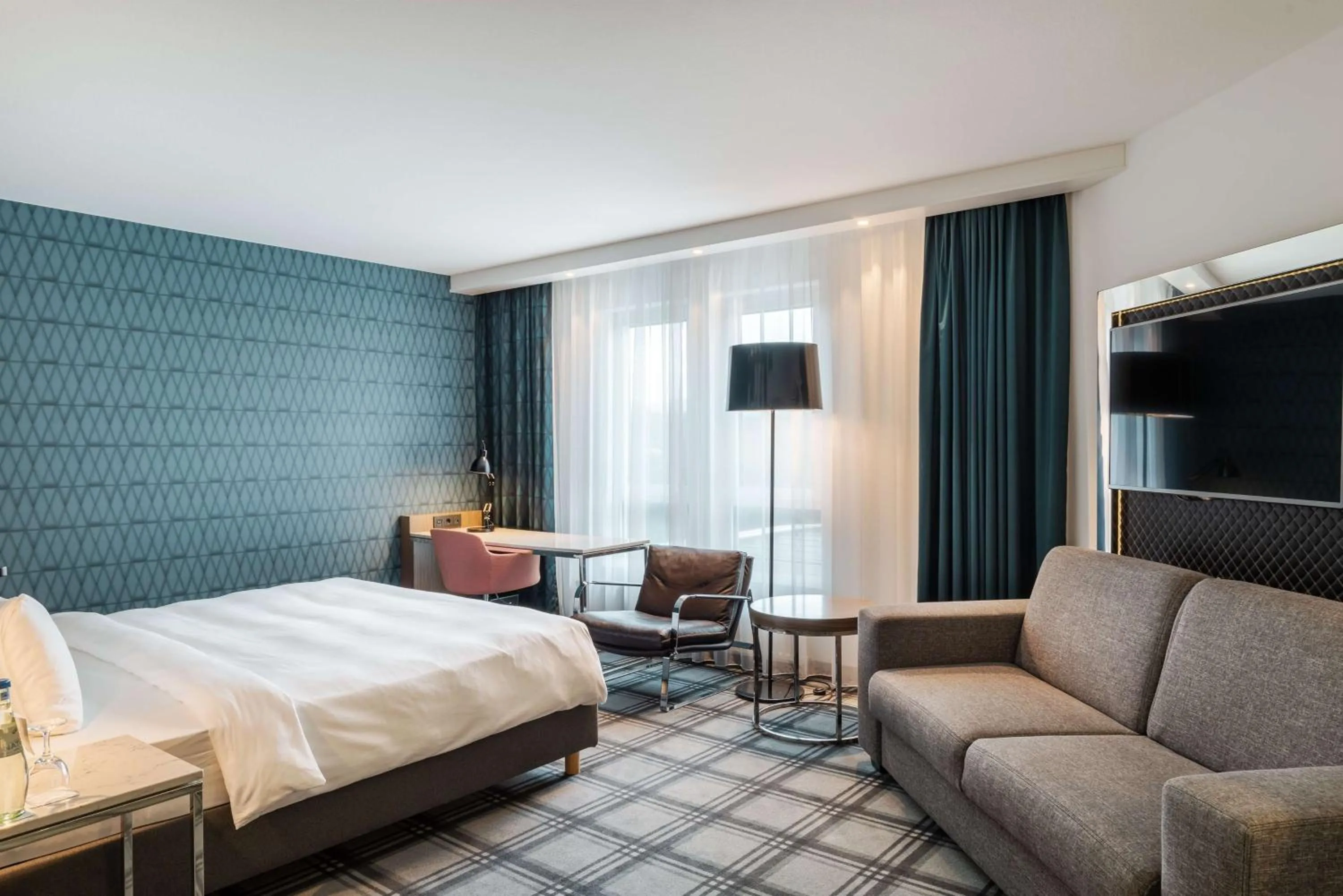 Bedroom, Bed in Radisson Blu Hotel Karlsruhe