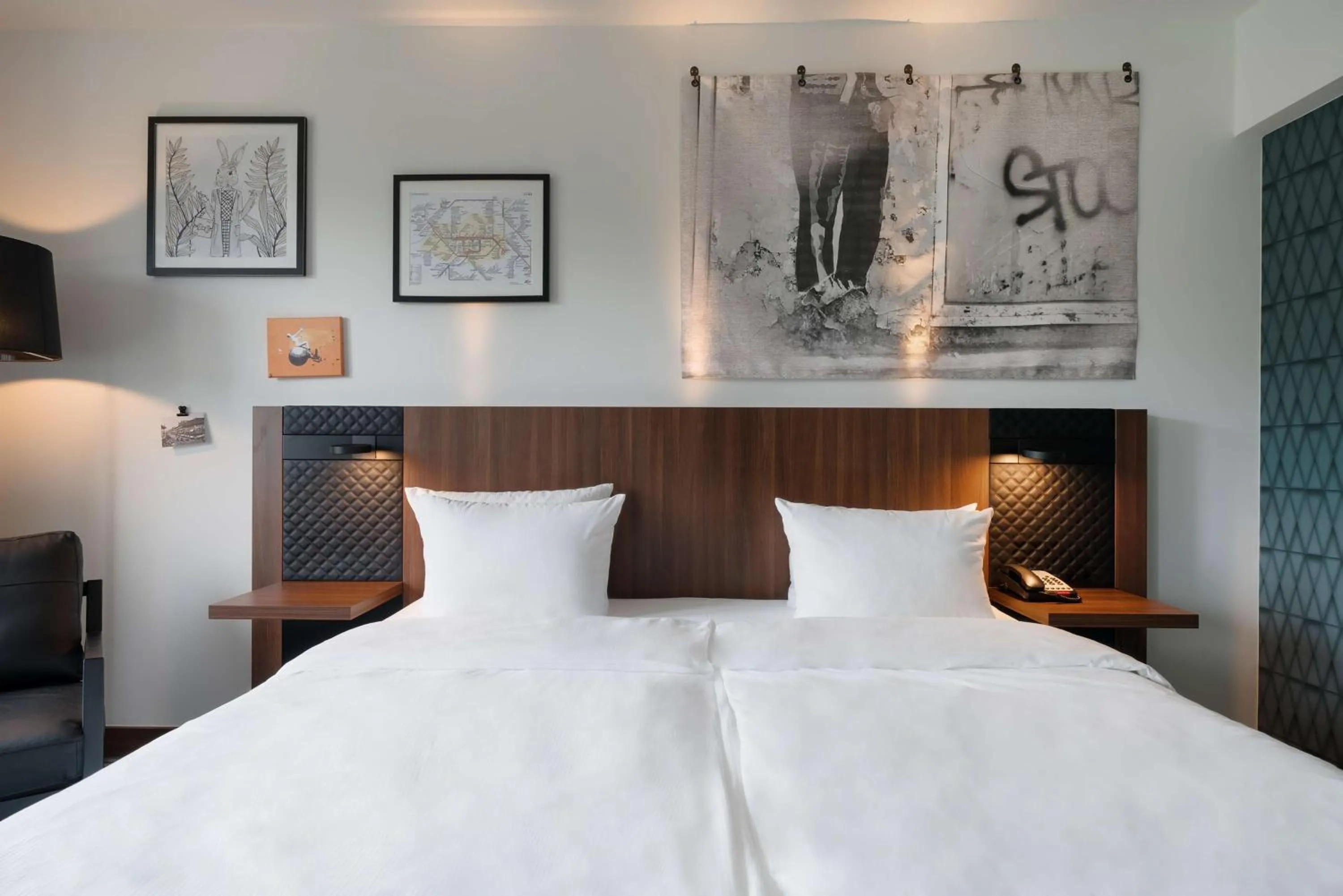 Bedroom, Bed in Radisson Blu Hotel Karlsruhe