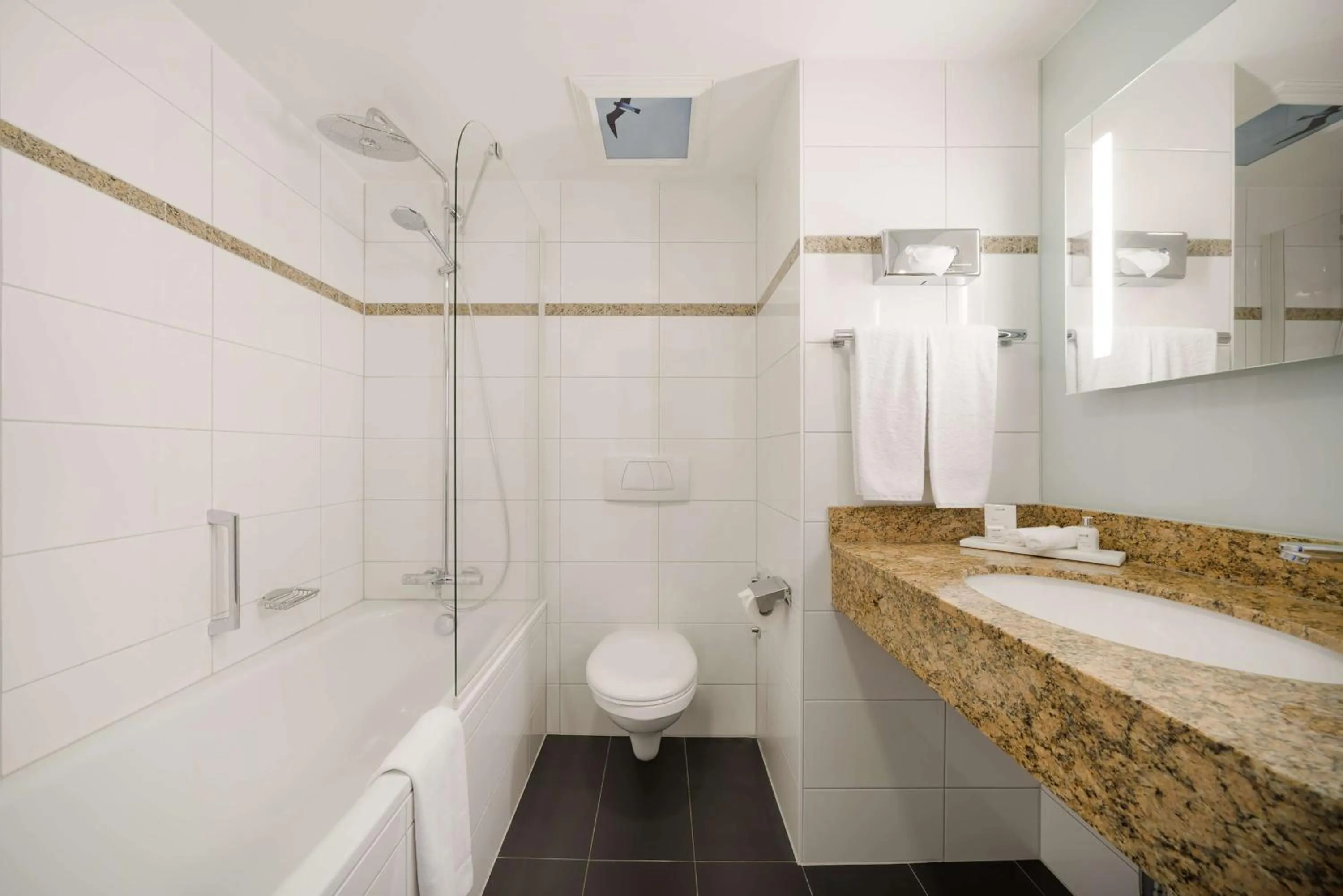 Shower in Radisson Blu Hotel Karlsruhe