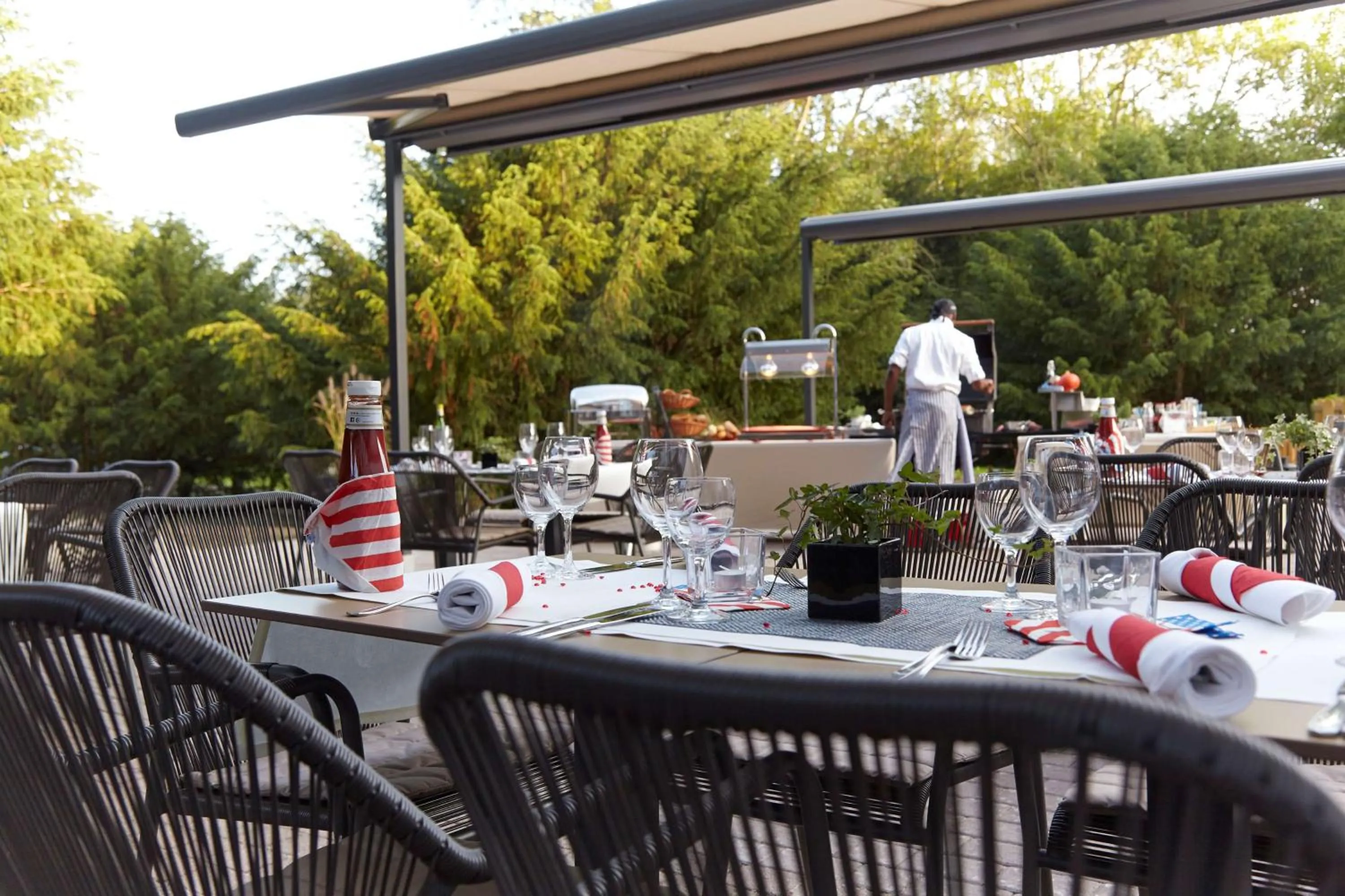 Restaurant/places to eat in Radisson Blu Hotel Karlsruhe