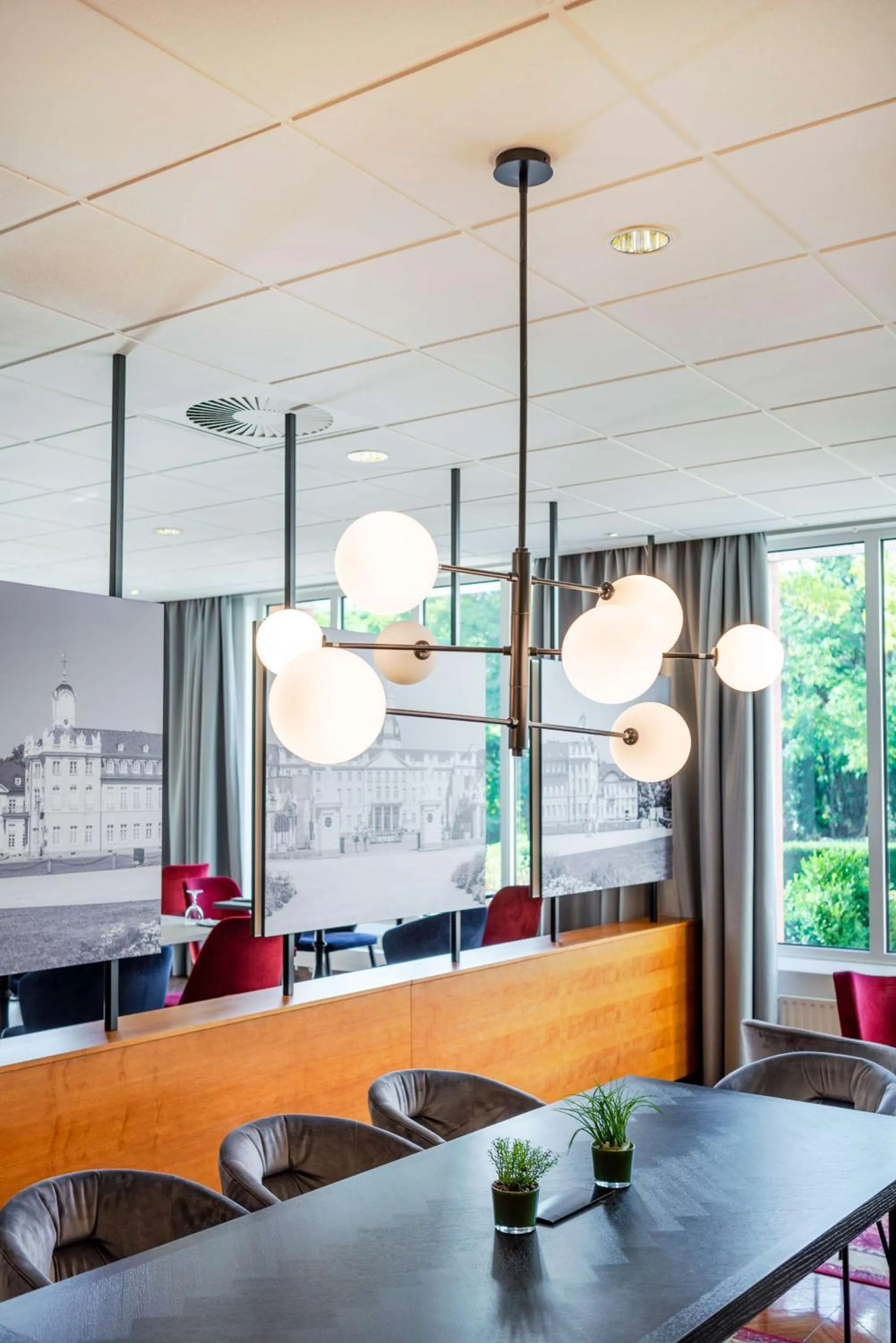 Lobby or reception in Radisson Blu Hotel Karlsruhe