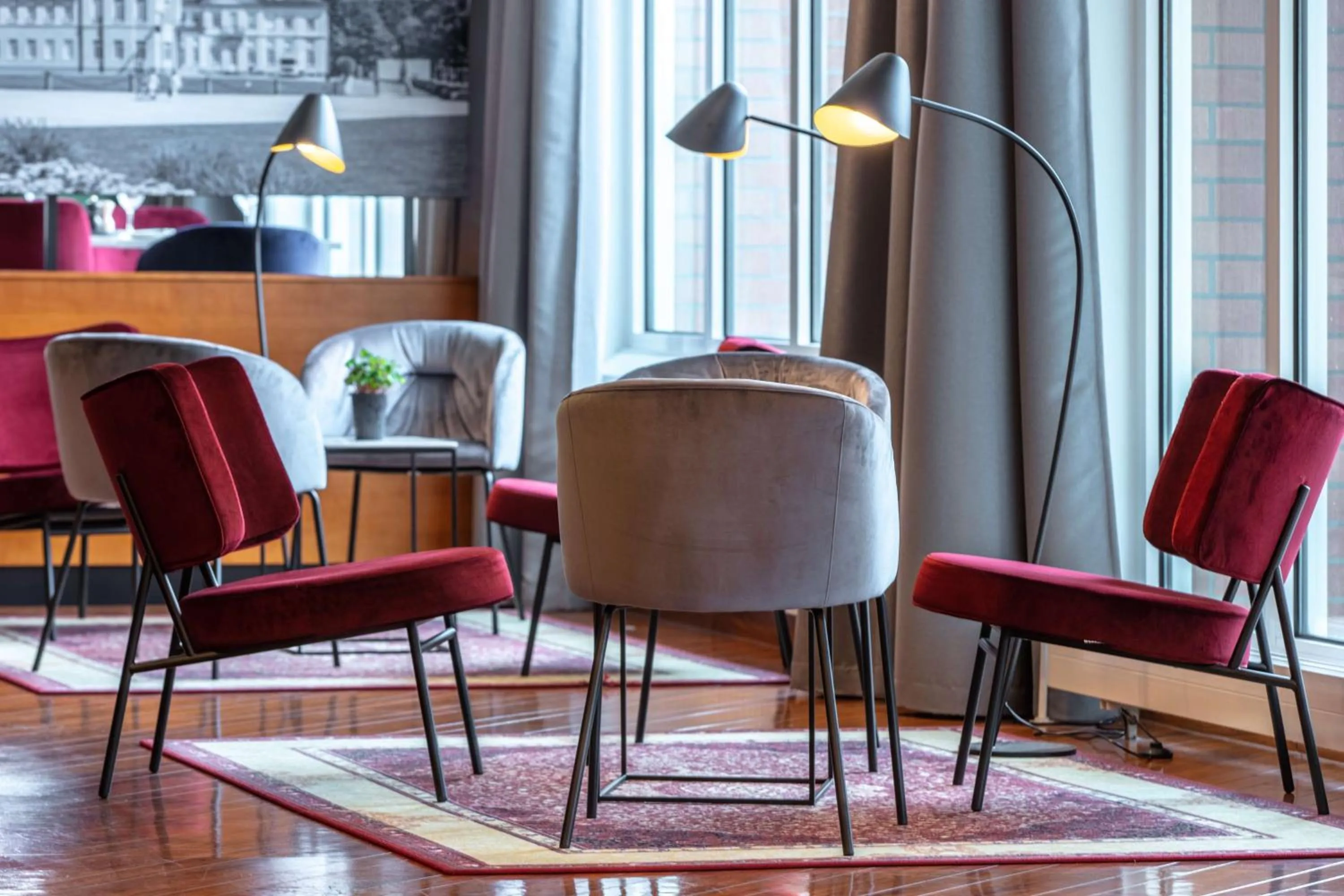 Lobby or reception in Radisson Blu Hotel Karlsruhe