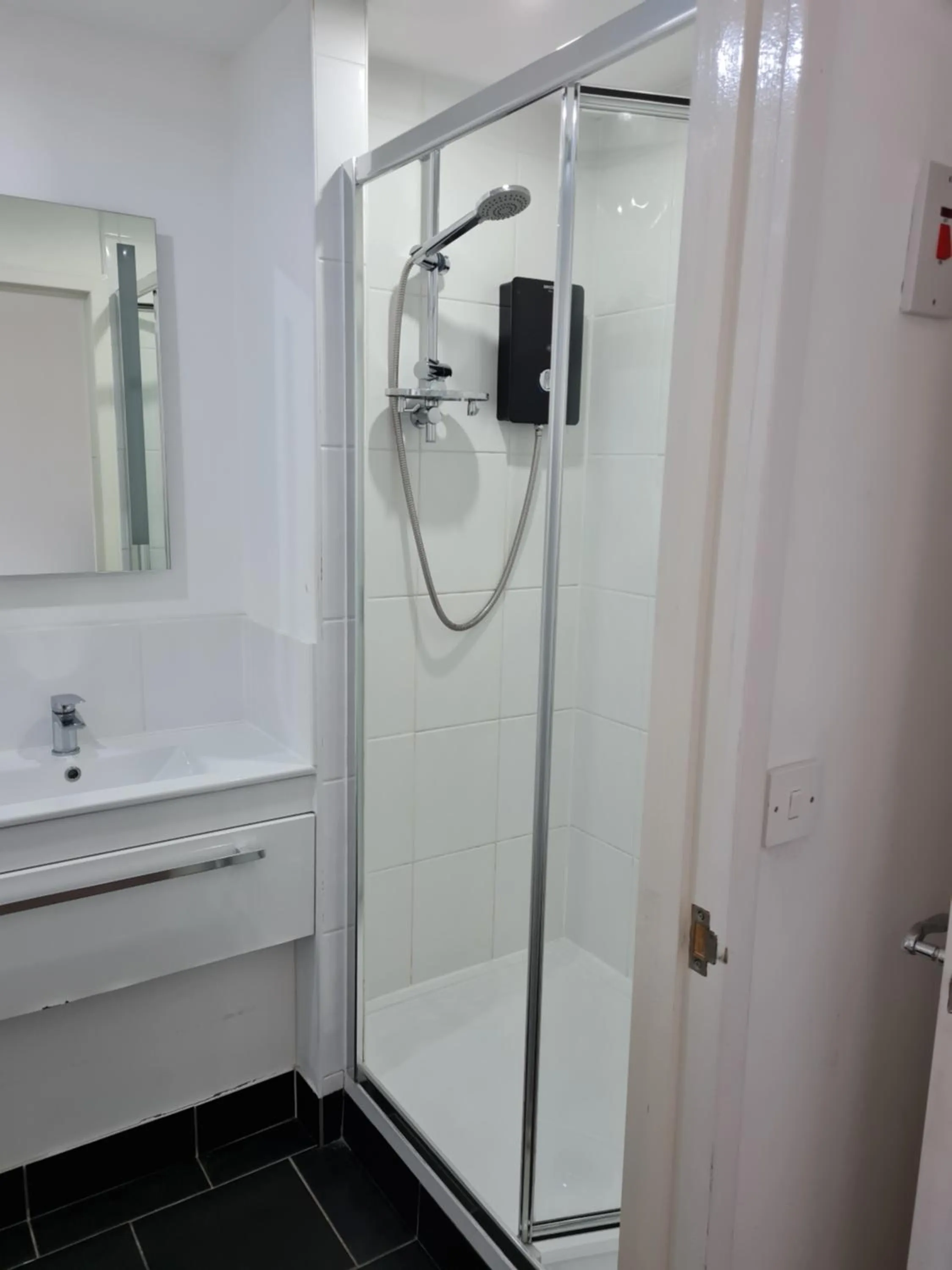 Shower in H.V Apartments