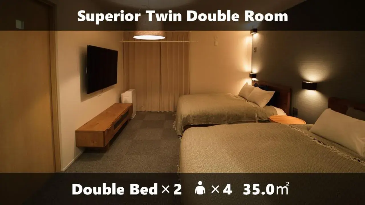 Superior Double or Twin Room - single occupancy in Vieuno Stay Hakata 1 Superior Double or Twin Room - single occupancy in Vieuno Stay Hakata 1